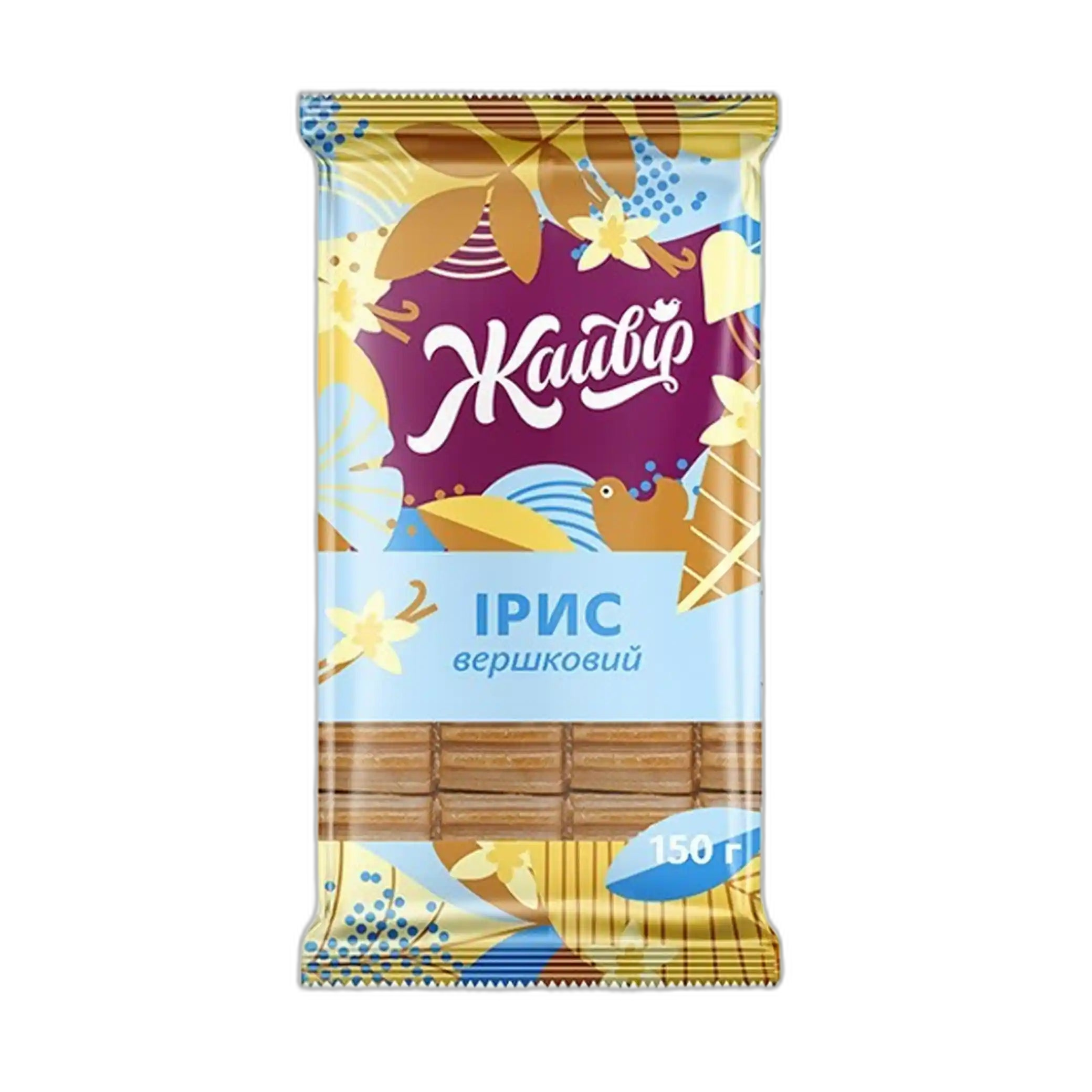 Jaivir Iris polotvrdý „Smetanový“, 150g/20ks