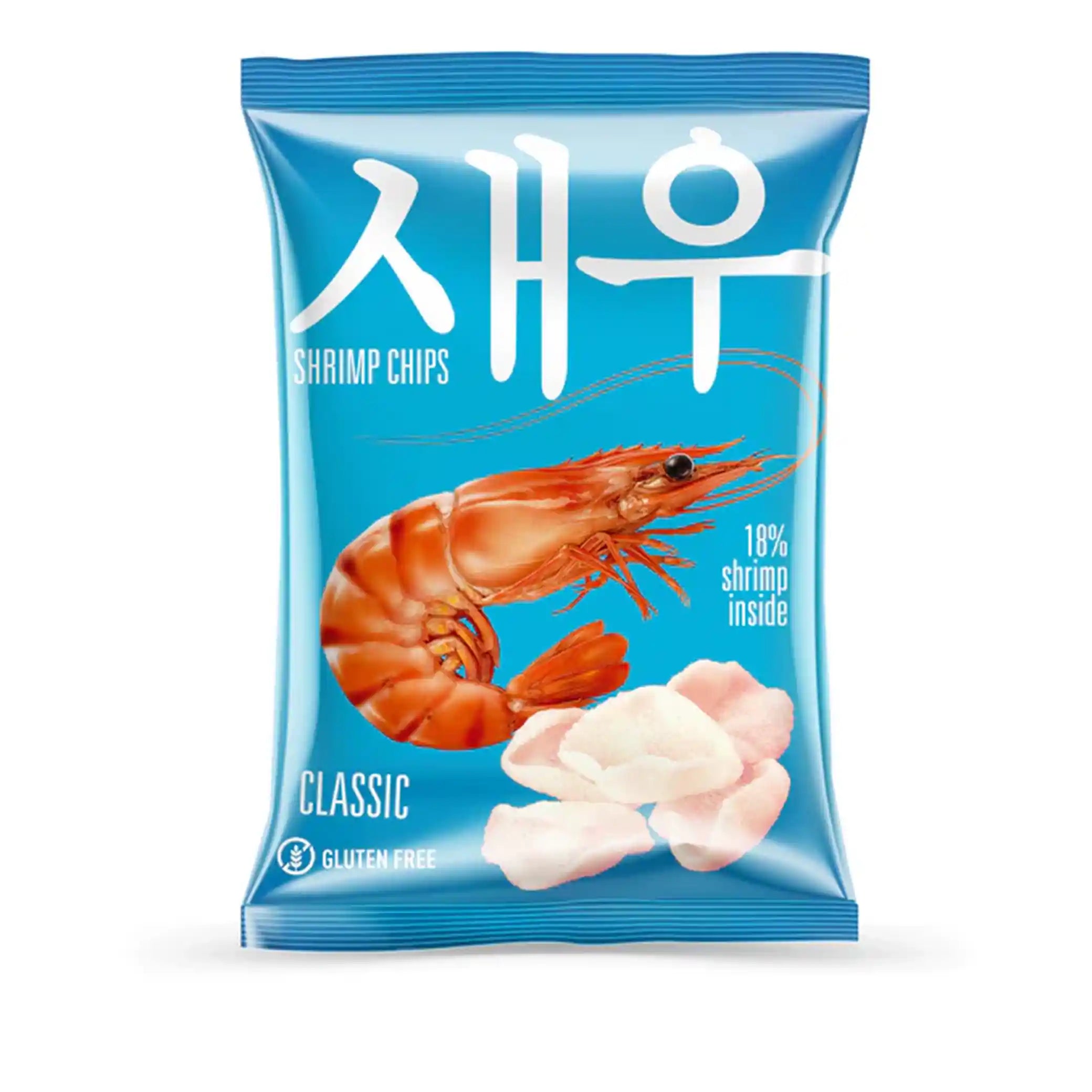 Shrips Krevetové chipsy „Classic“, 50g /10 ks
