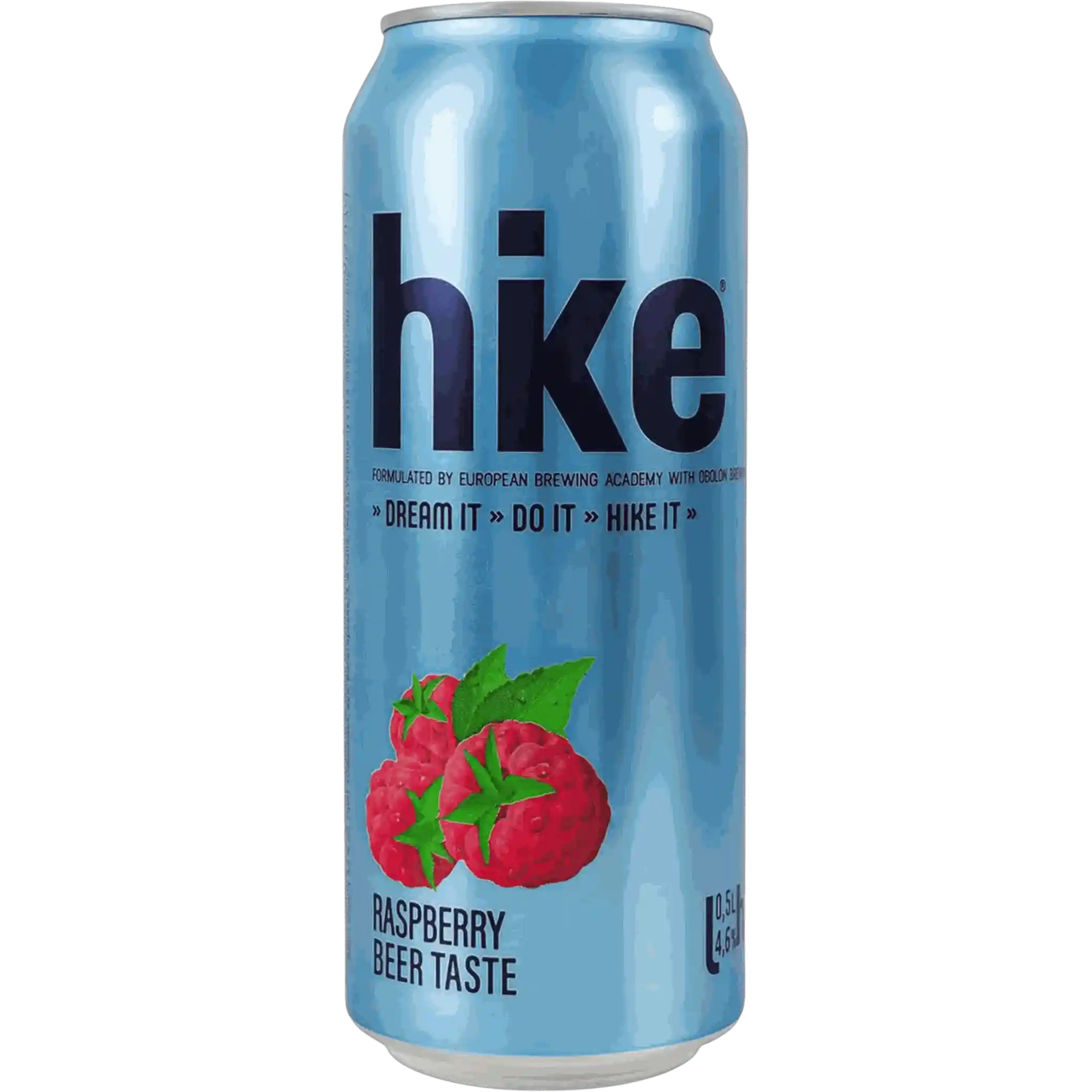 Obolon Pivo "HIKE Raspberry" alc. 4,6%, plato 15°, 0,5 L plech/24ks
