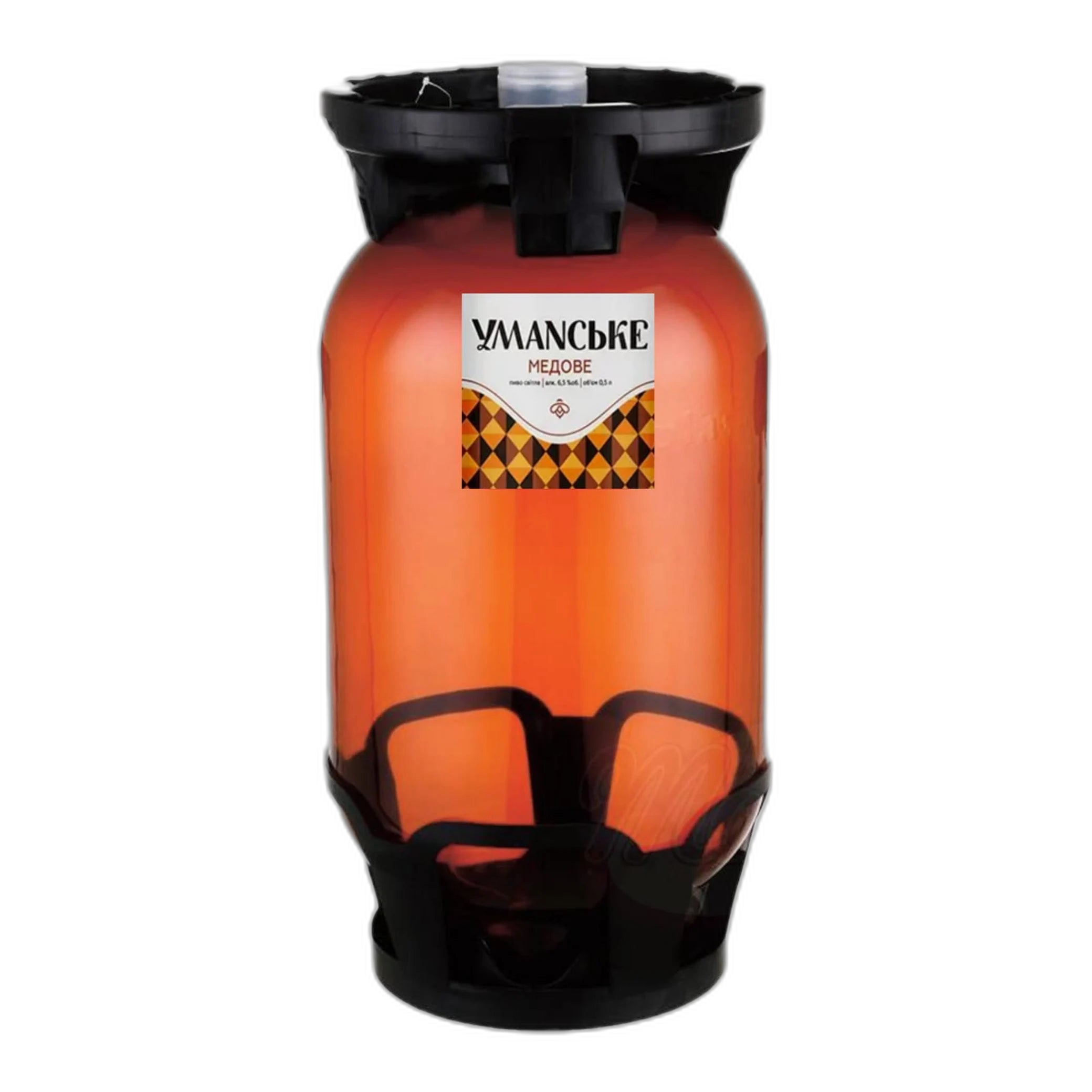 Uman Pivo "HONIG" s 0,6 % medu, plato 14° , alk. 6,5 %, PET KEG 30 l
