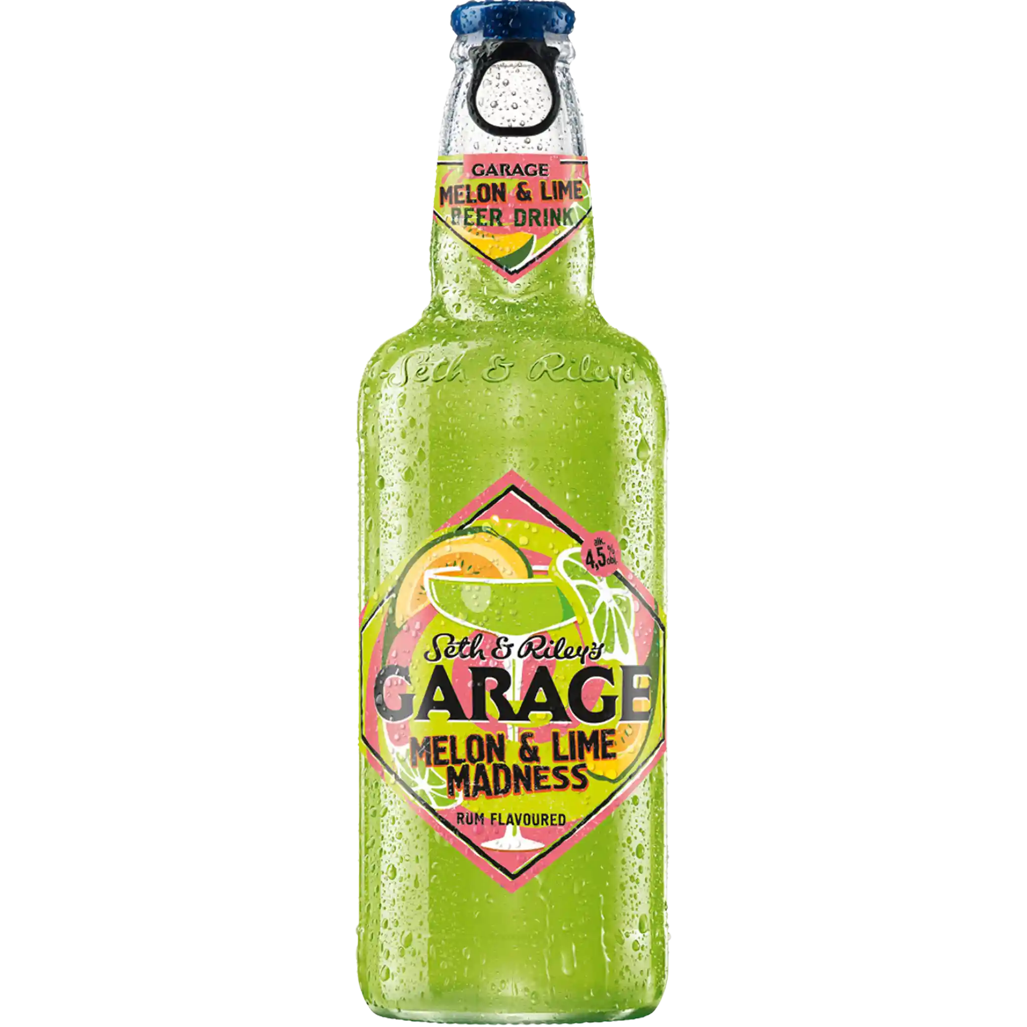 Carlsberg Pivo "Garage Melon & Lime", 4,5% alk., plato 13°, sklo, 0,4l/20 ks