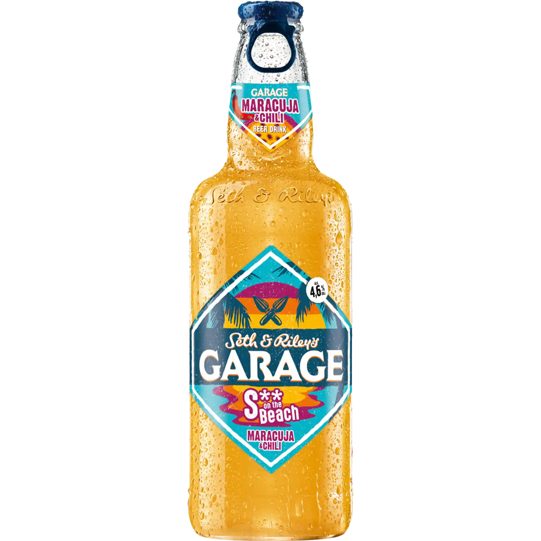 Carlsberg Pivo "Garage S&R’s On the Beach Maracuja Chilli", 4,6% alk., plato 12°, sklo, 0,4l/20 ks