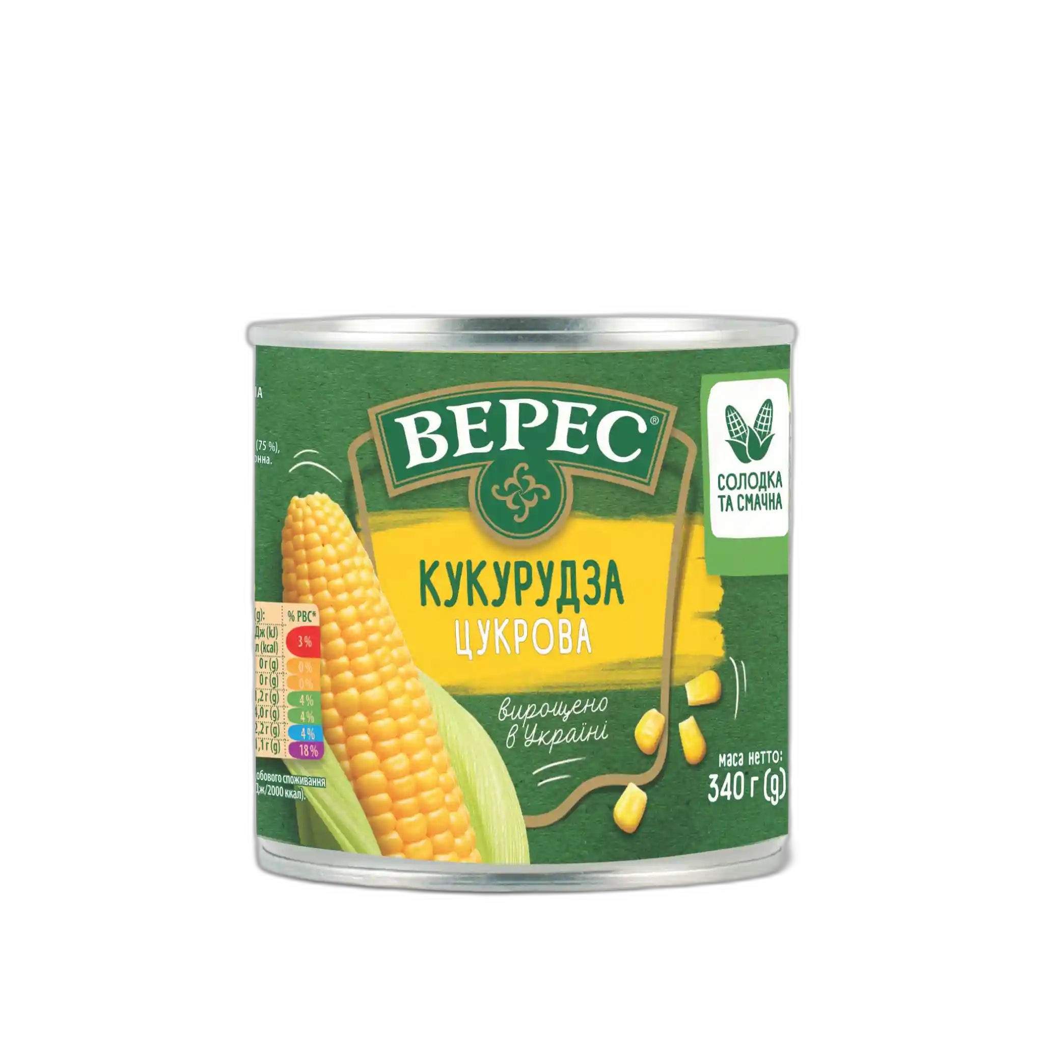 TM Veres Kukuřice cukrová 340g/ 12ks