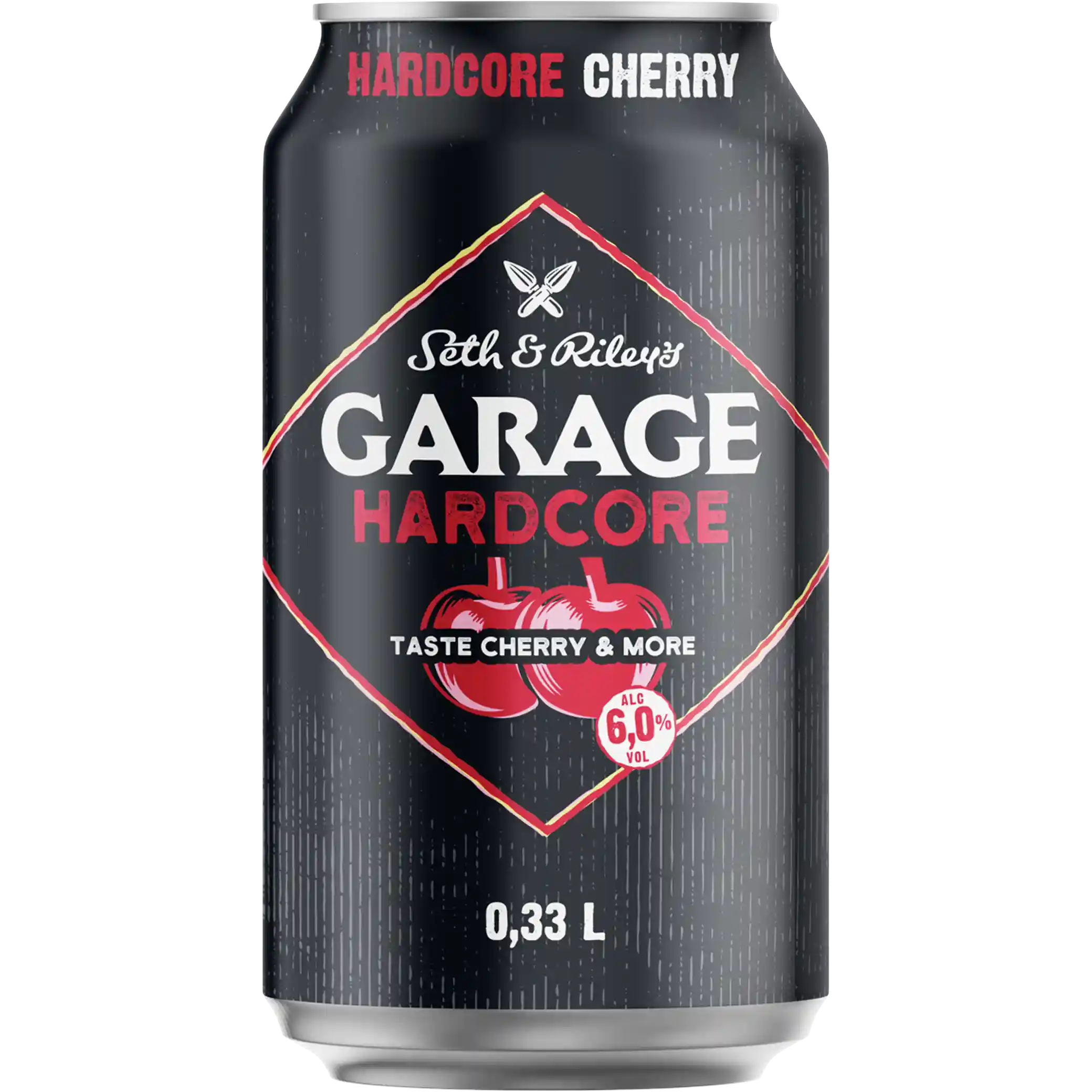 Carlsberg Pivo "GARAGE Hard Cherry" alc.6 %,  plech, 0,33 L/24ks
