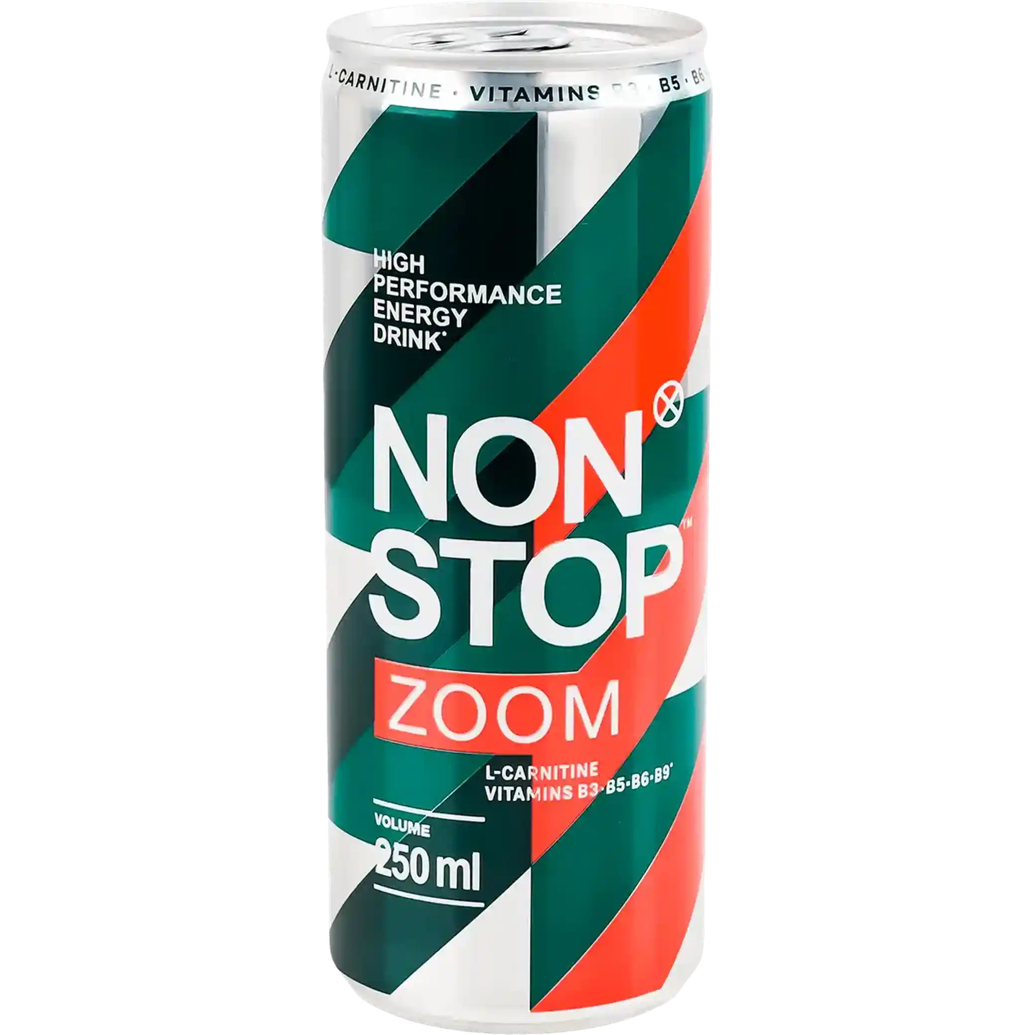 "NON STOP Zoom" energetický nealko nápoj  0,25 L plech/24ks