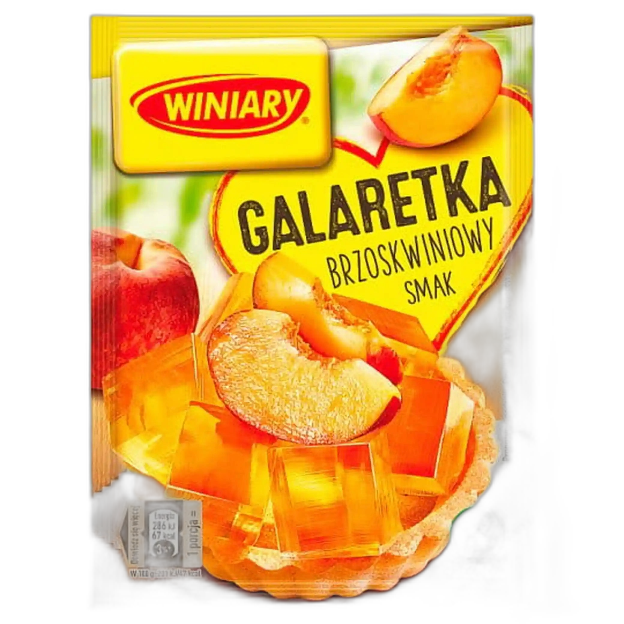 Winiary Želé s příchutí broskve, 71g/22ks