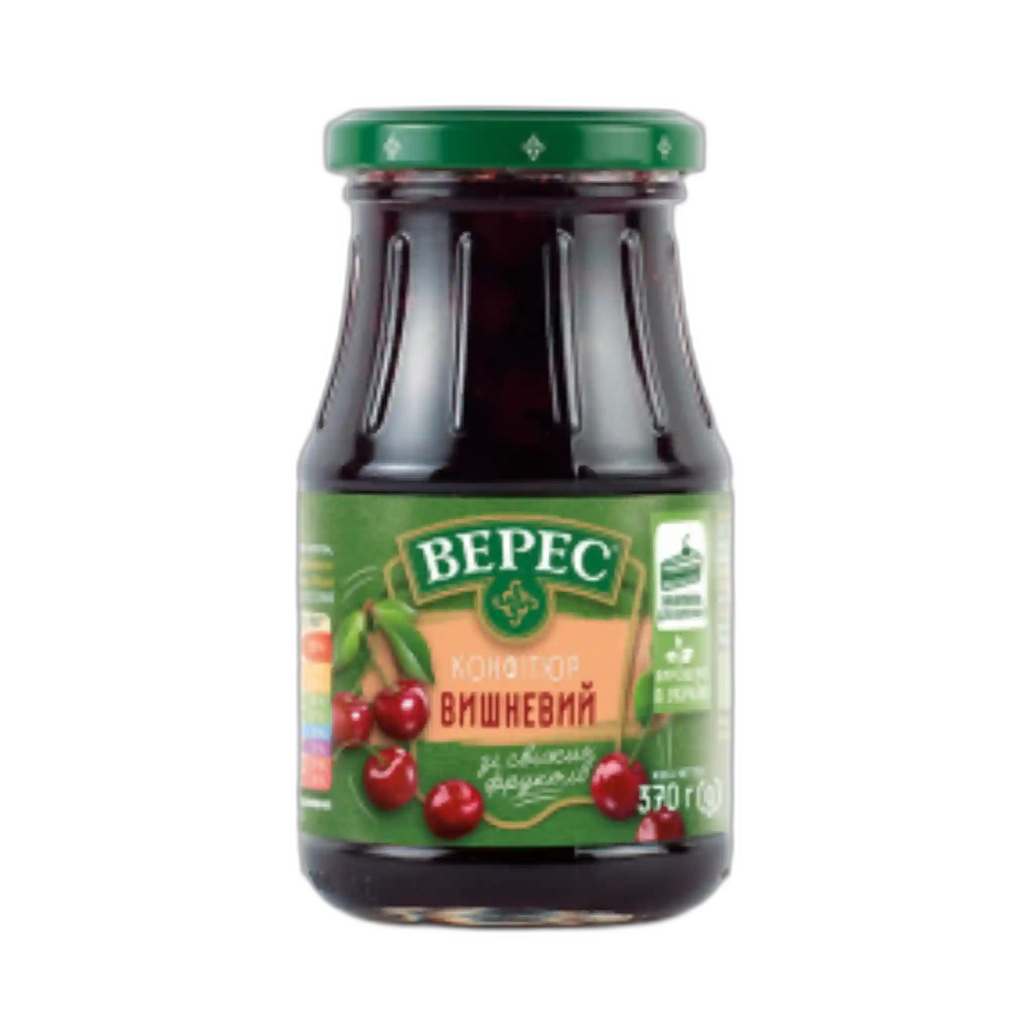 TM Veres Konfitura višňová, 370 g/12 ks