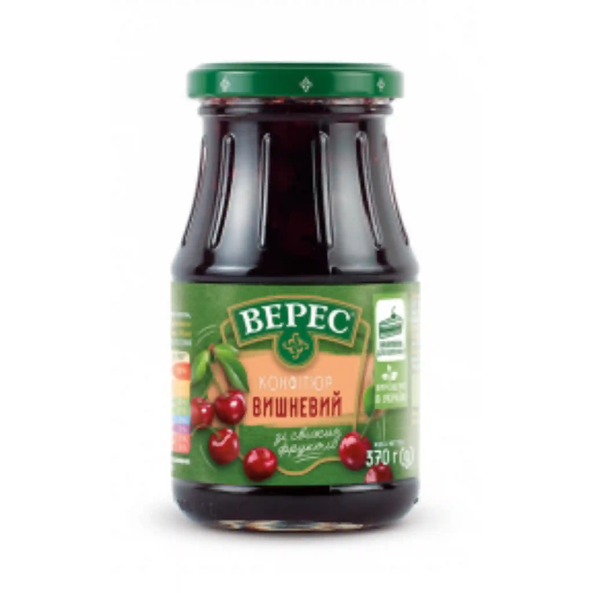 TM Veres Konfitura višňová, 370 g/12 ks