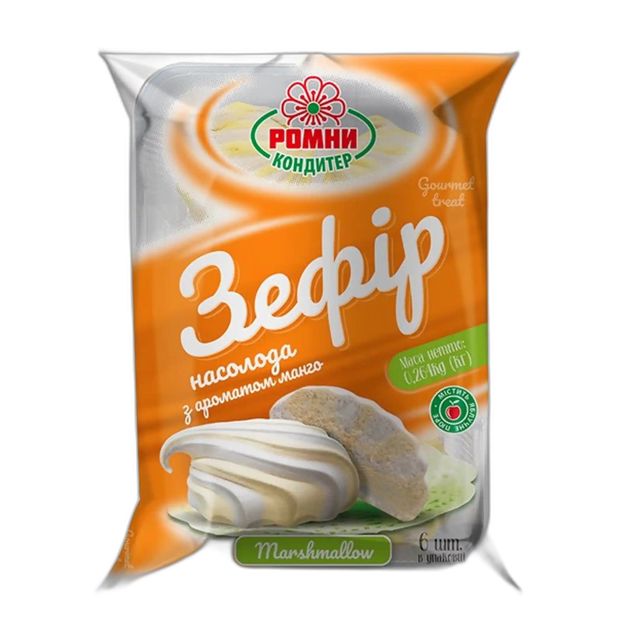 Romny Zefír s příchutí manga, 264 g/12ks