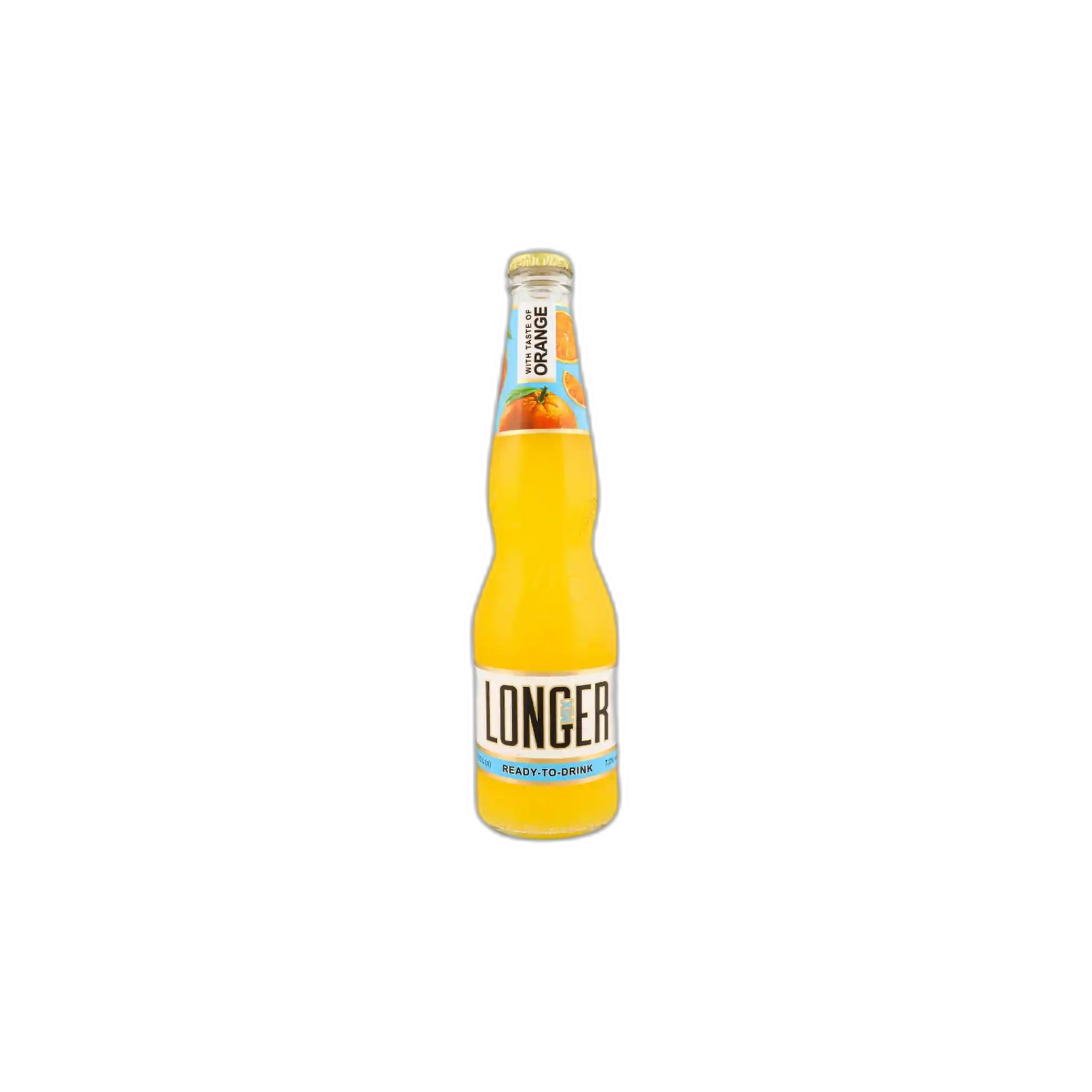 LONGMIXER s příchutí Pomeranč alk. 7%,  sklo, 0,33 L/24ks
