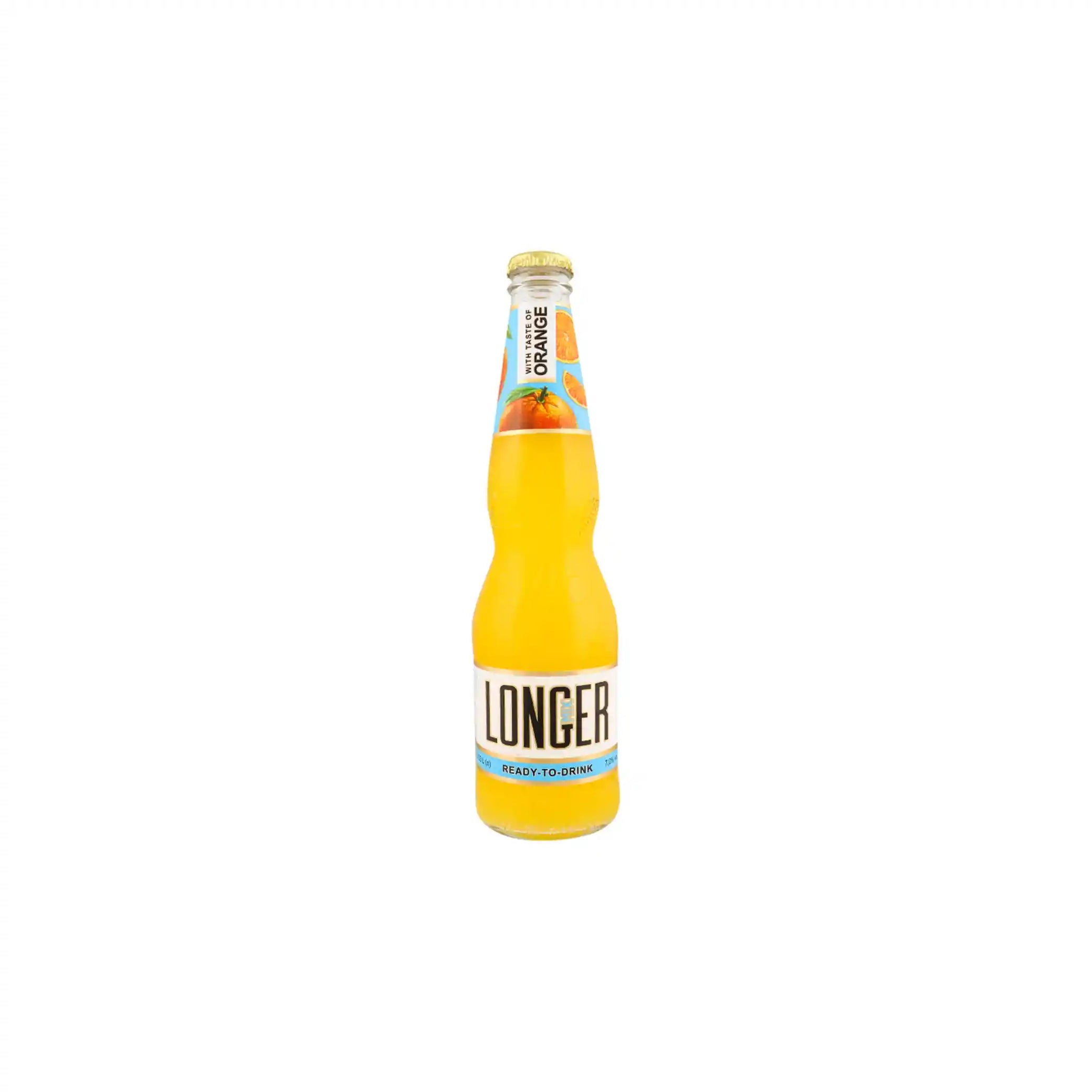 LONGMIXER s příchutí Pomeranč alk. 7%,  sklo, 0,33 L/24ks