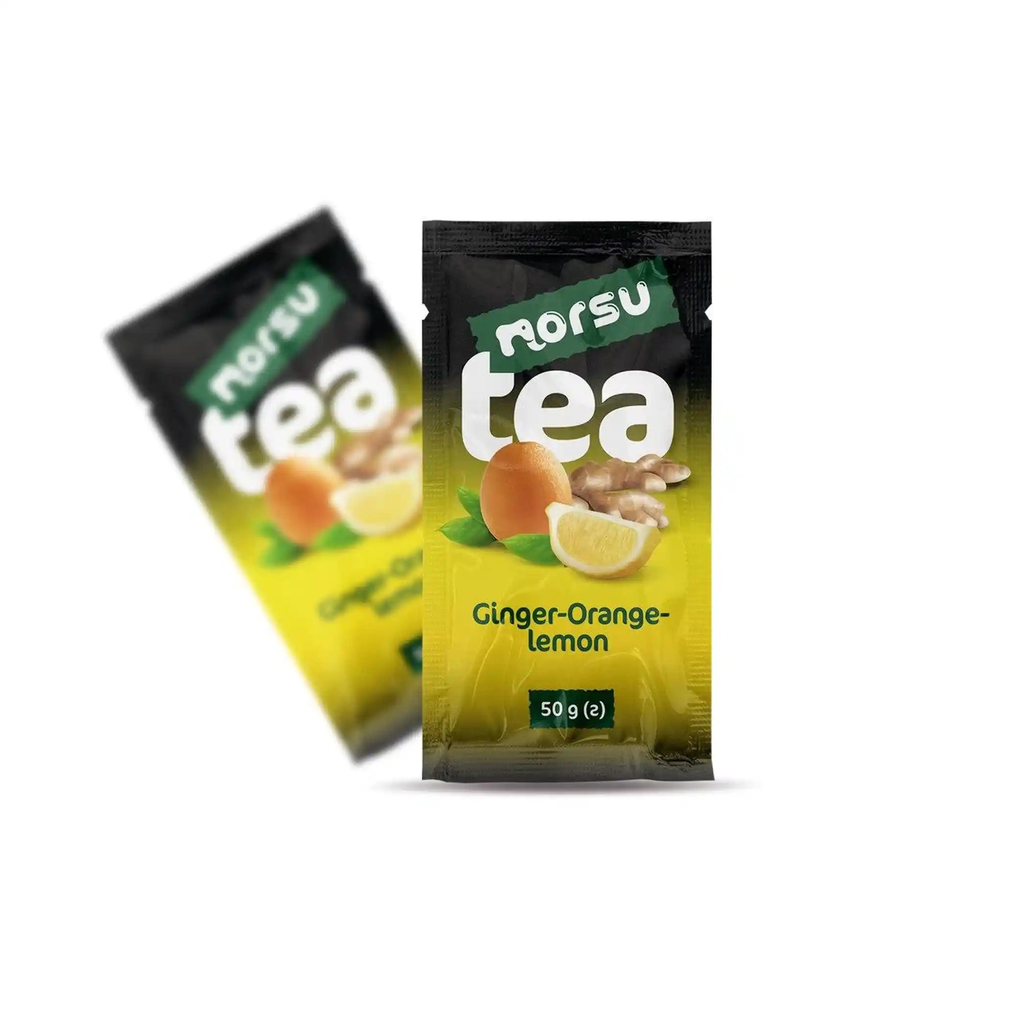 Norsu Koncentrát nápoje „Čaj Zázvor-pomeranč-citron“ 50g/12ks