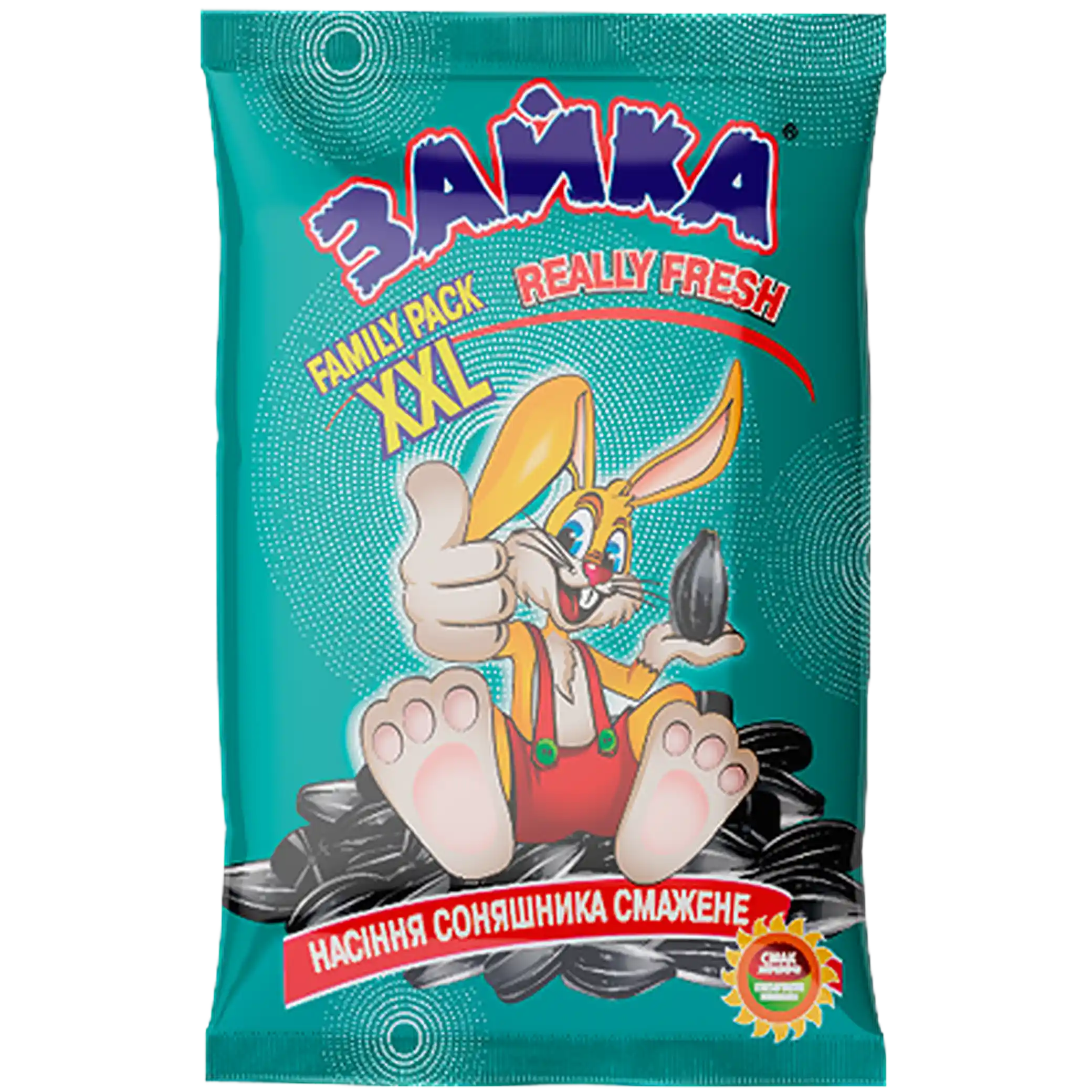 "Zayka" Pražená slunečnicová semínka, 320 g × 25 ks