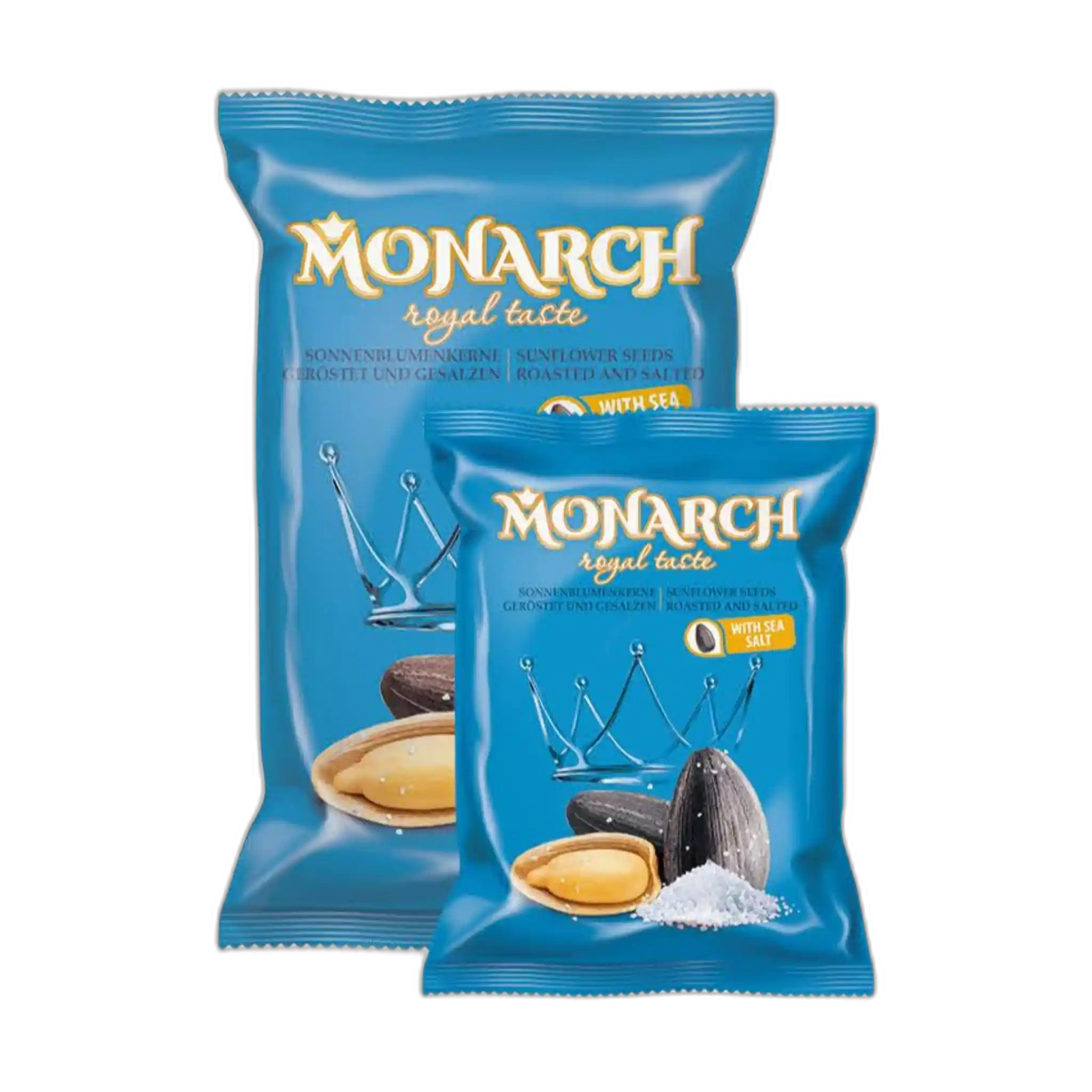 Monarch Slunečnicová semínka pražená solená, 300g/8ks