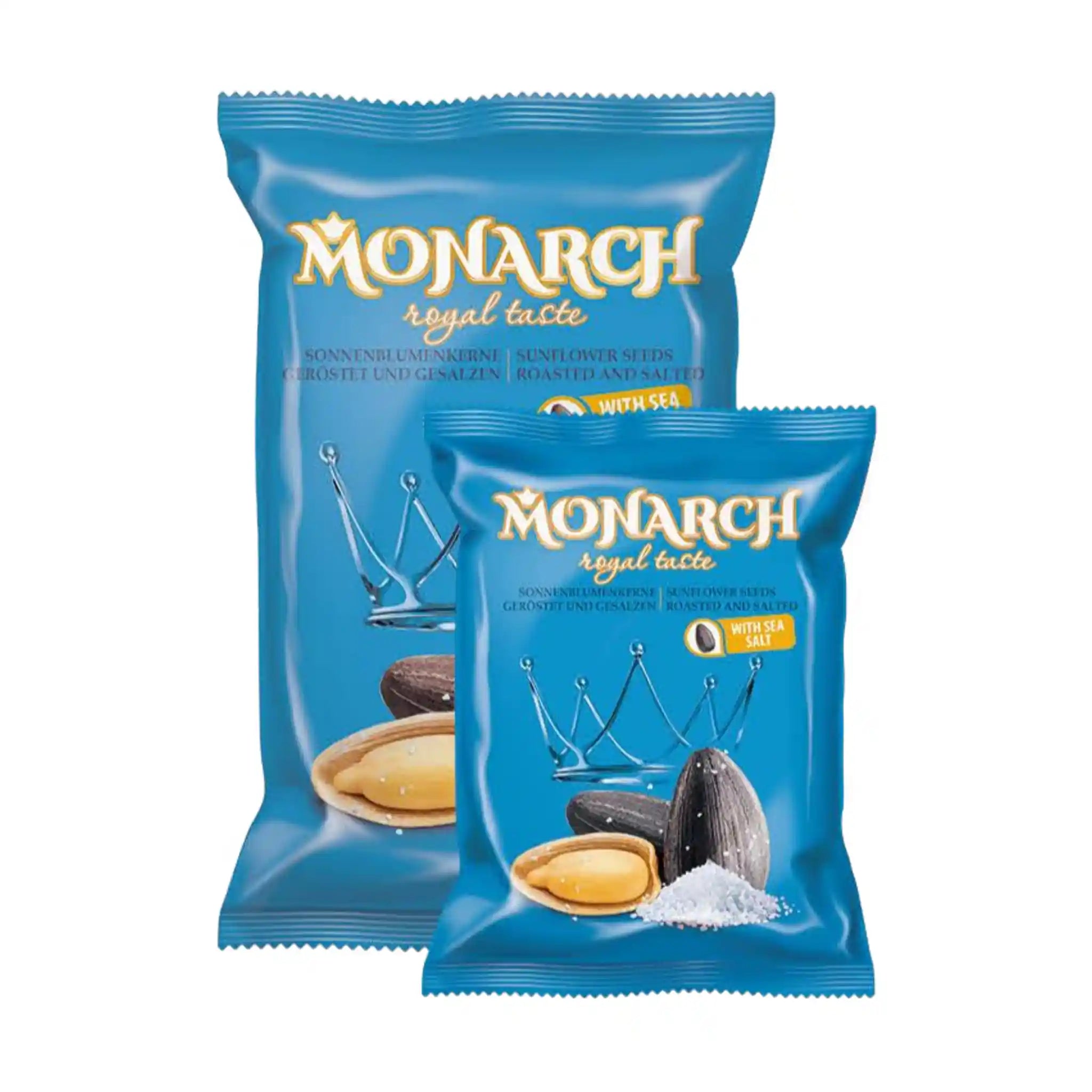 Monarch Slunečnicová semínka pražená solená, 300g/8ks