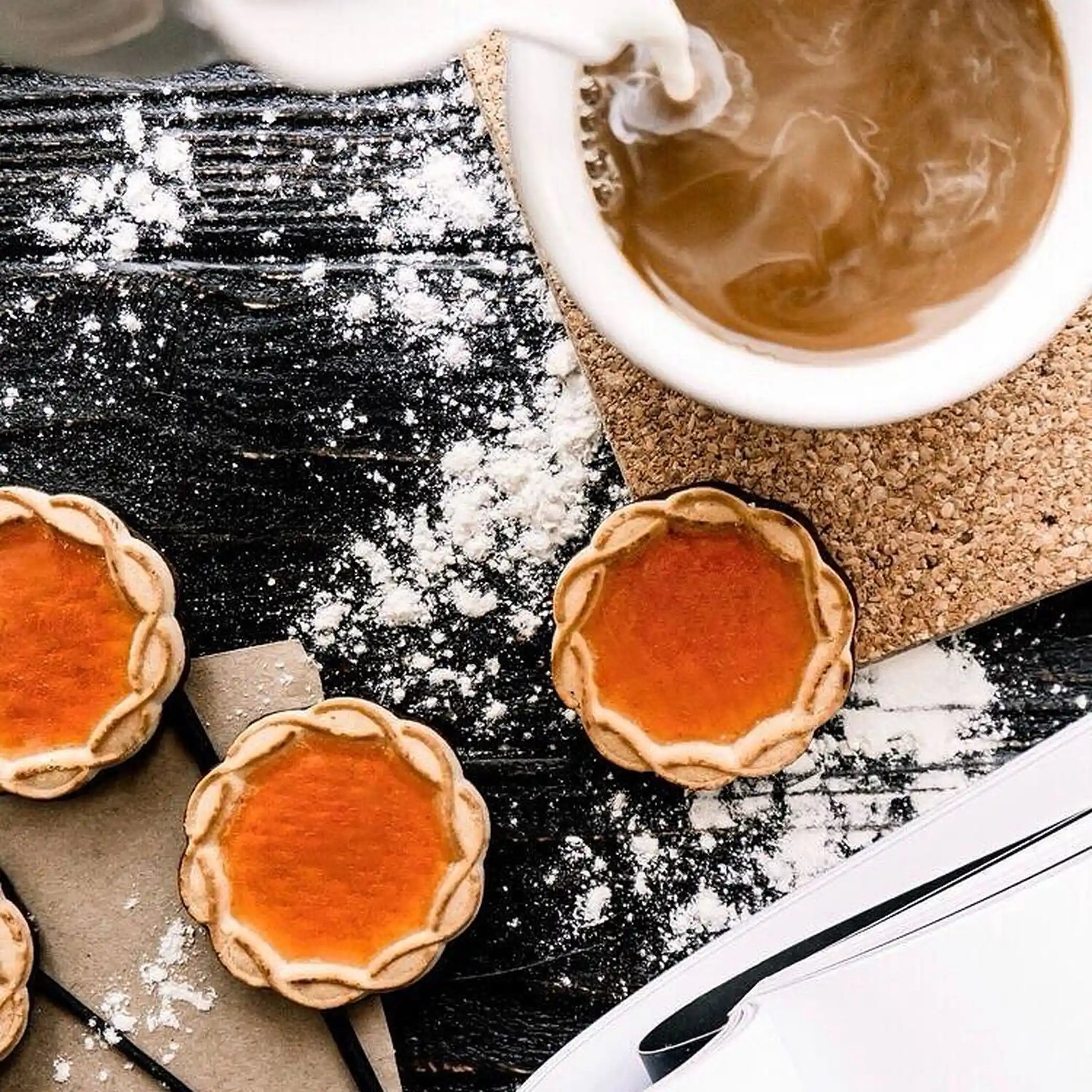 Cukrové sušenky „Zlata“ s pomerančovou příchutí, 500g