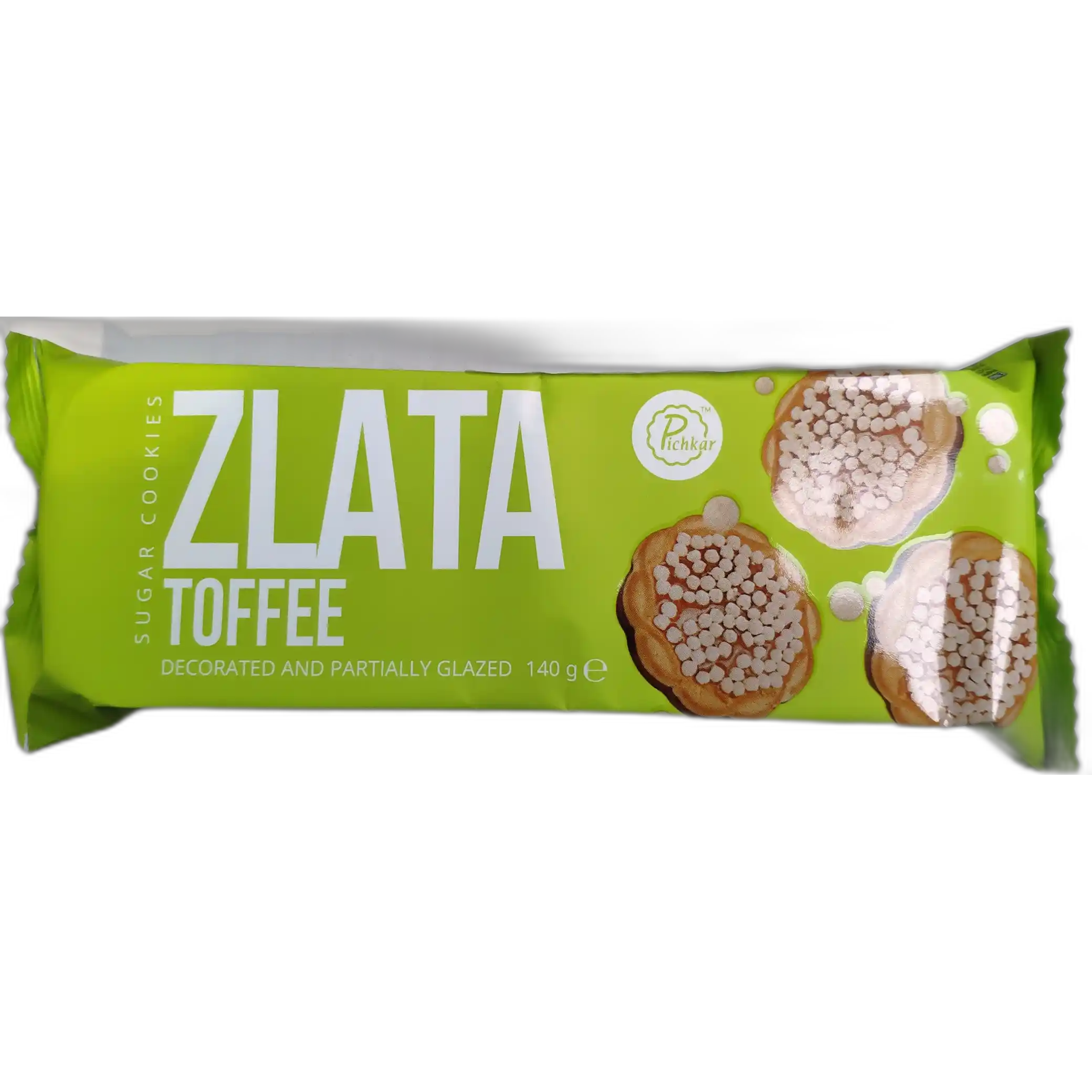 Cukrové sušenky „Zlata Toffee“, 140 g / 30 ks