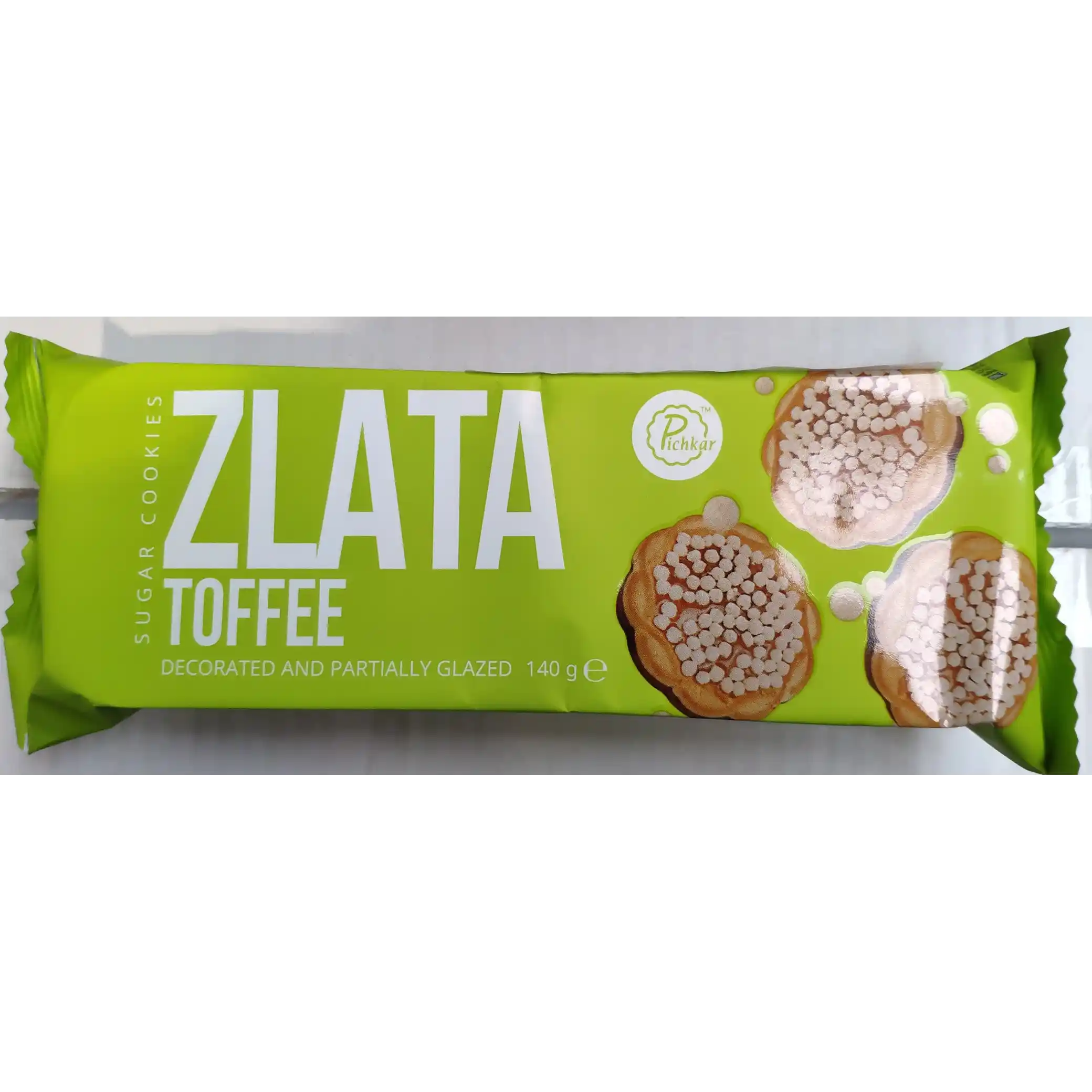Cukrové sušenky „Zlata Toffee“, 140 g / 30 ks