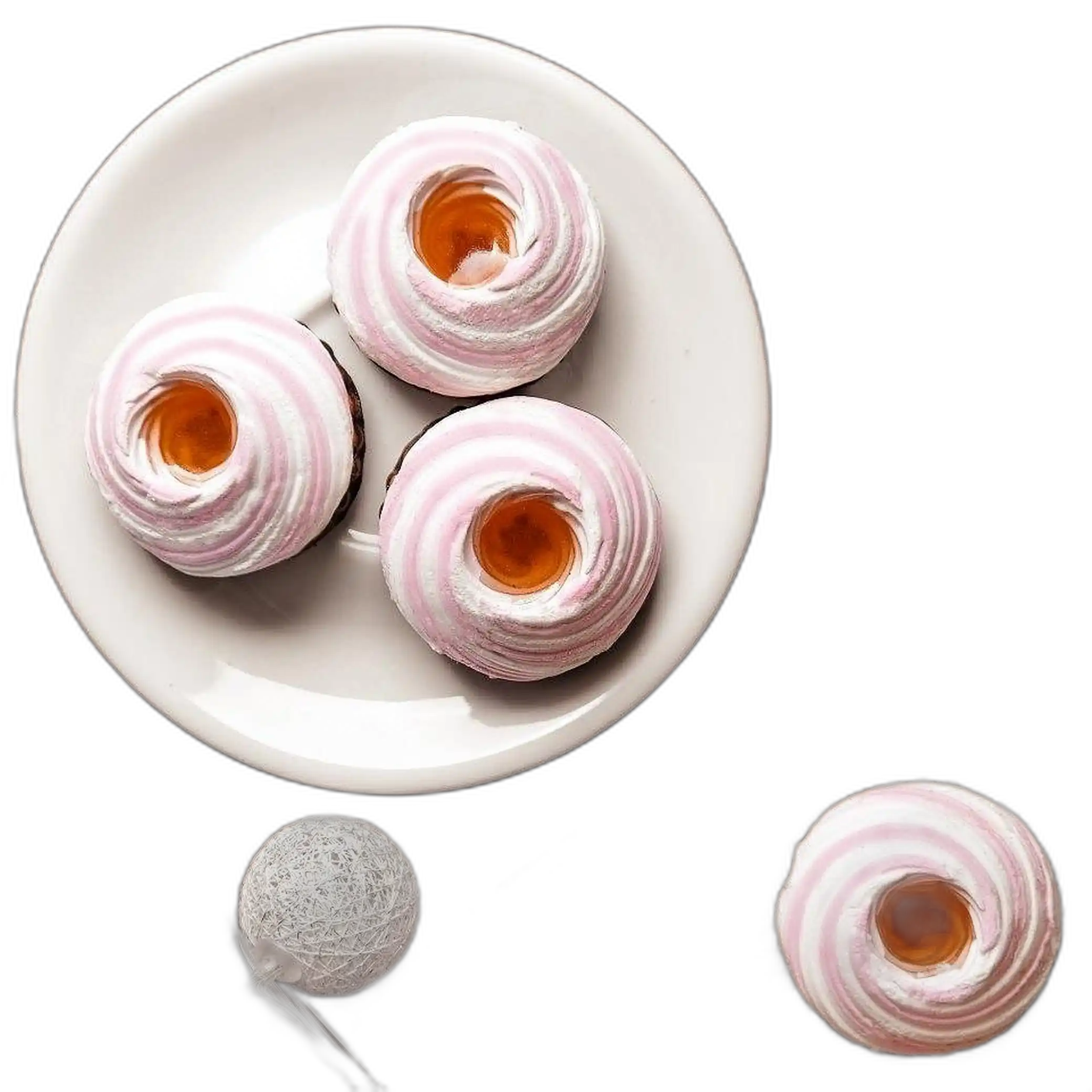 Cukrové sušenky „Marmeladka“ s malinovým aroma a zdobením, flow-pack, 500g