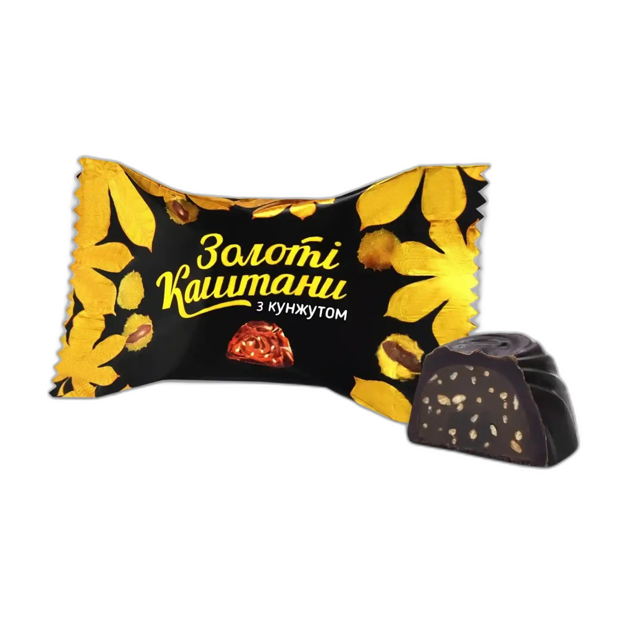 TORTUFEL Bonbóny „Zlaté kaštany se sezamem“, 1,3 kg