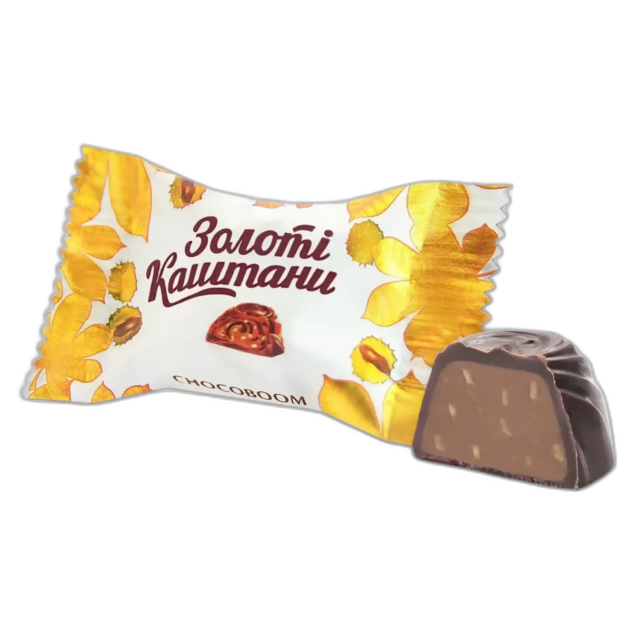 TORTUFEL Bonbóny „Zlaté kaštany“, 1,2kg
