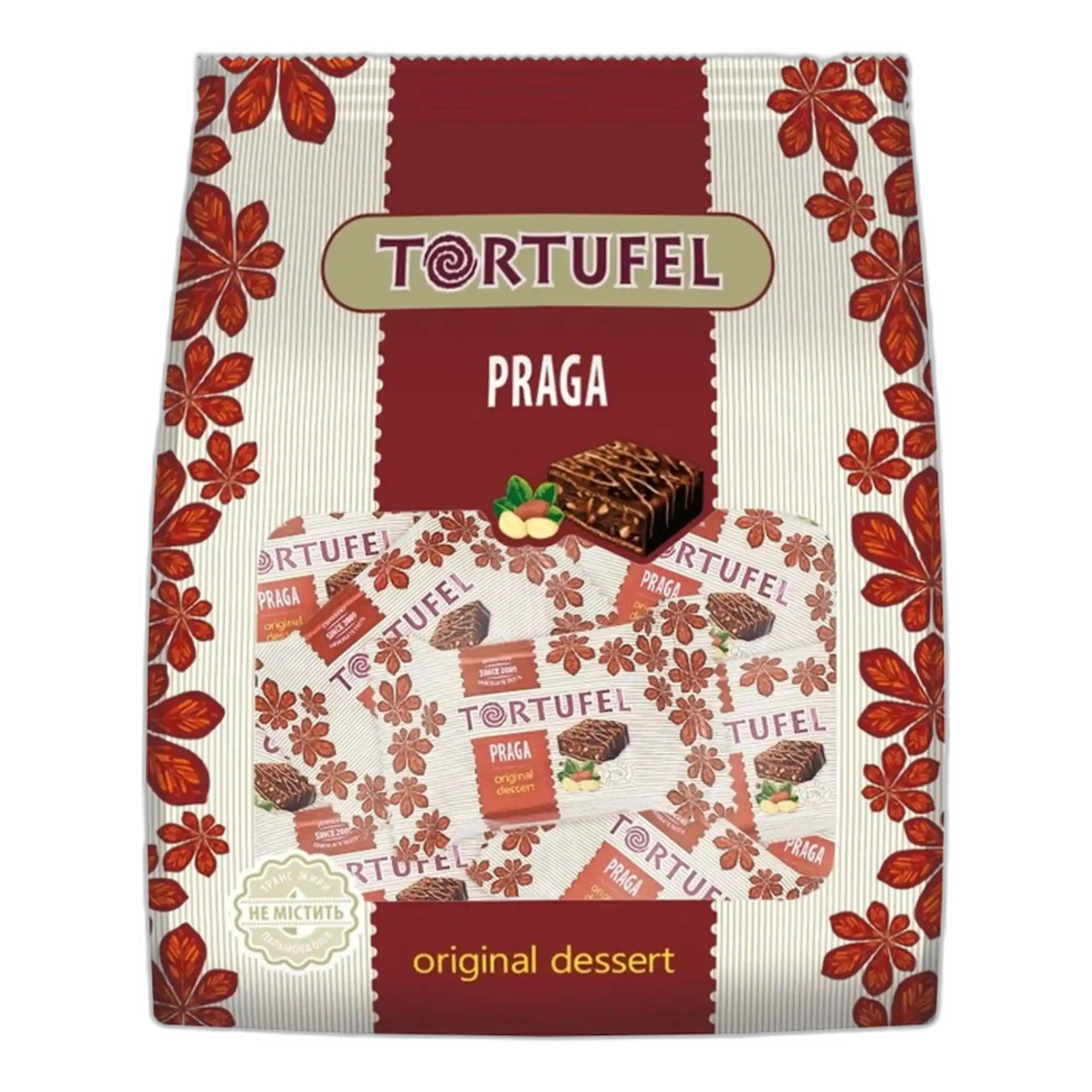 TORTUFEL Bonbóny „Praga“, 180g/16ks