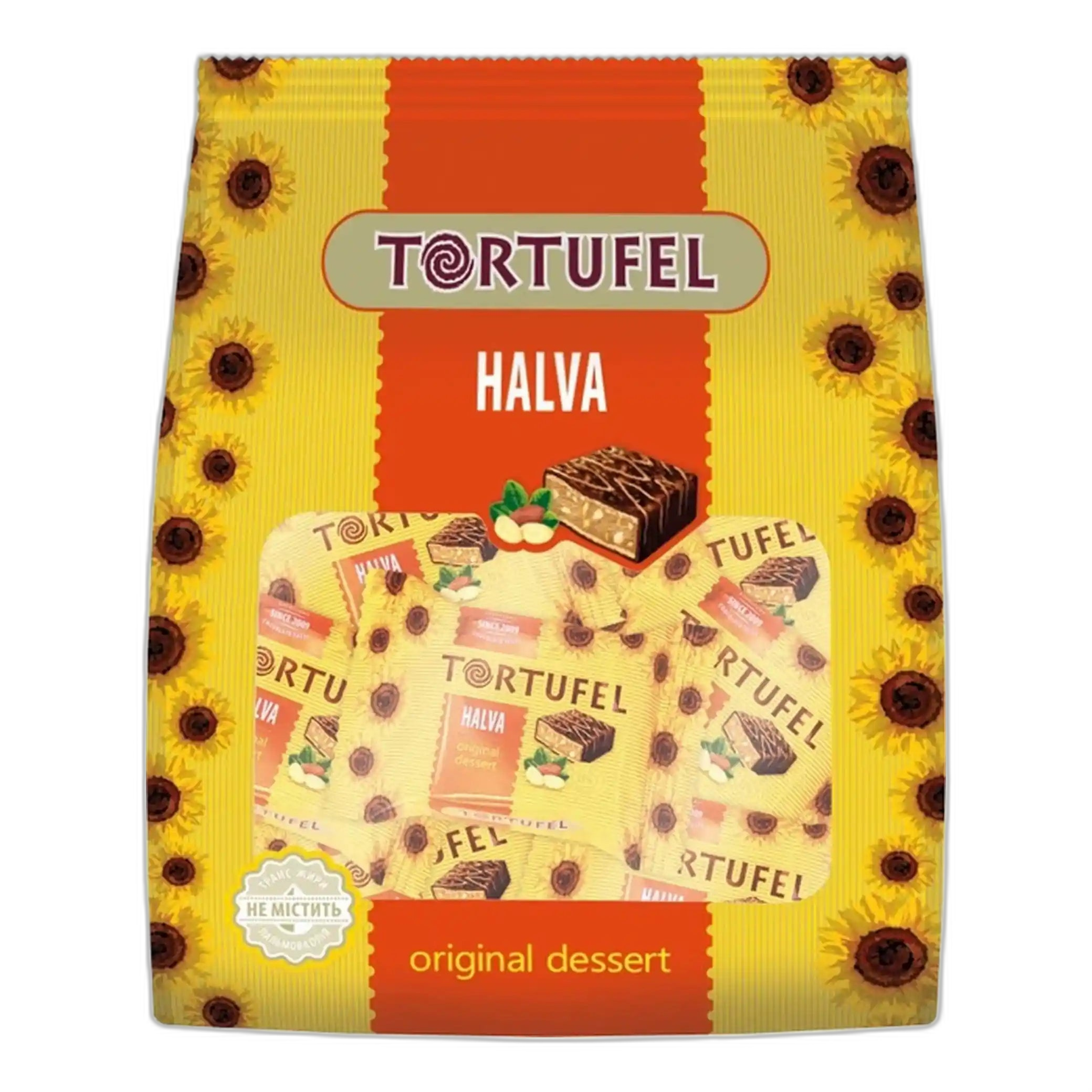 TORTUFEL Bonbóny „Halva“, 180g/16ks