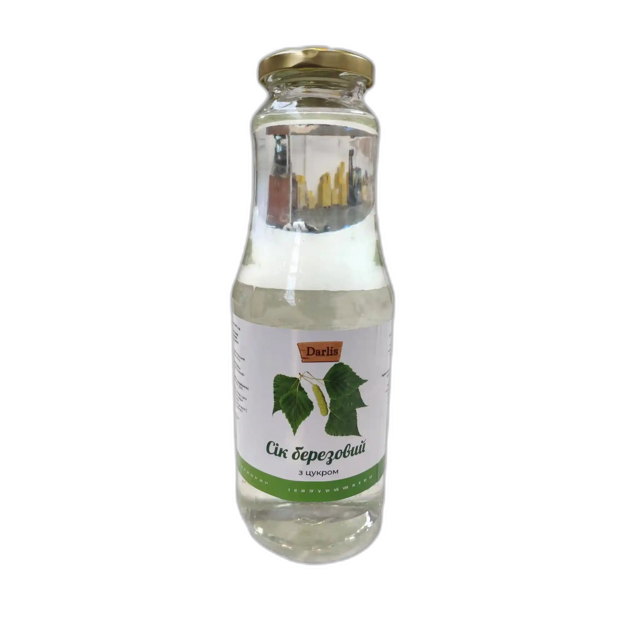 Březová šťáva s cukrem, 1 l, sklo/6ks
