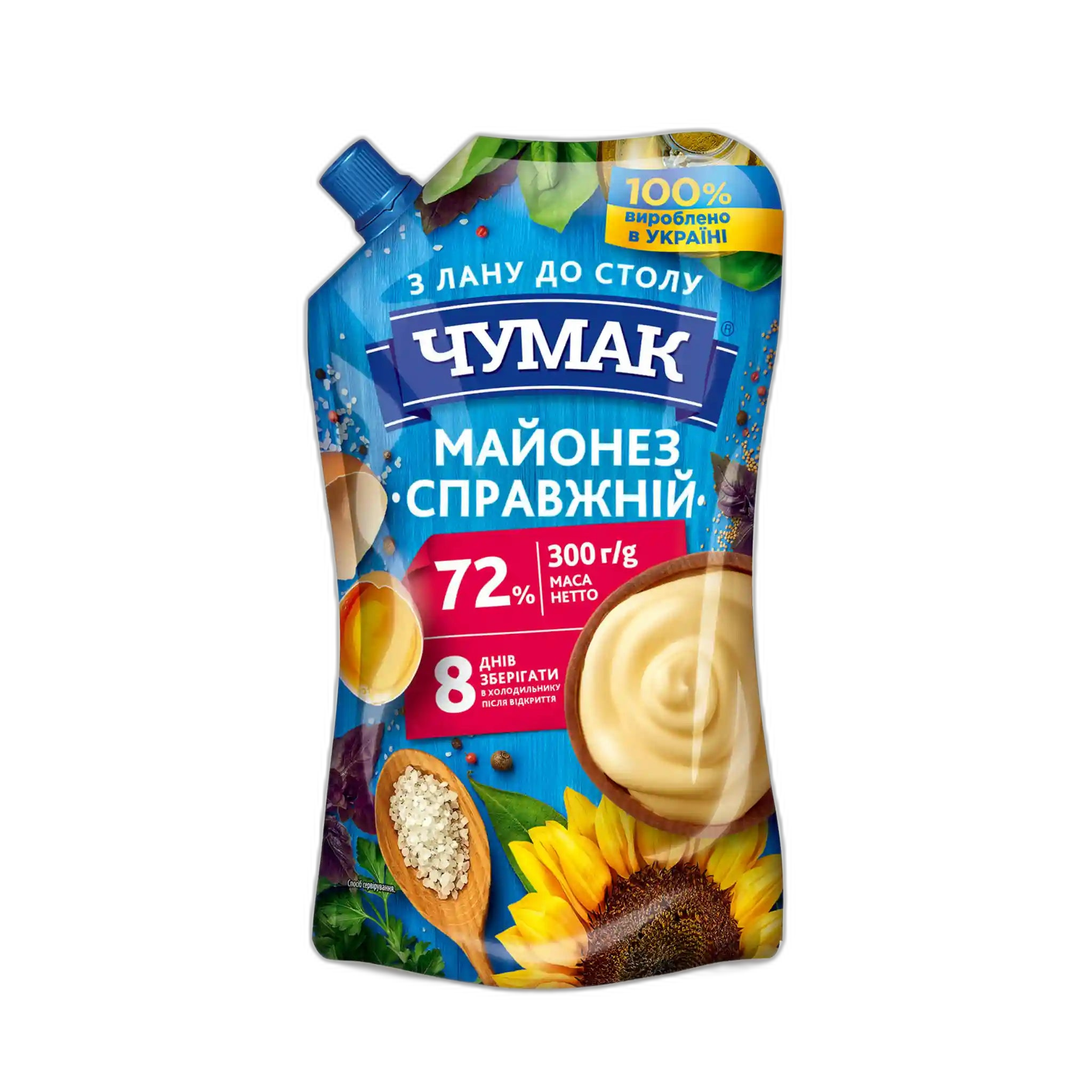 Čumak Majonéza "Spravžnij" 72%, 300g/36ks