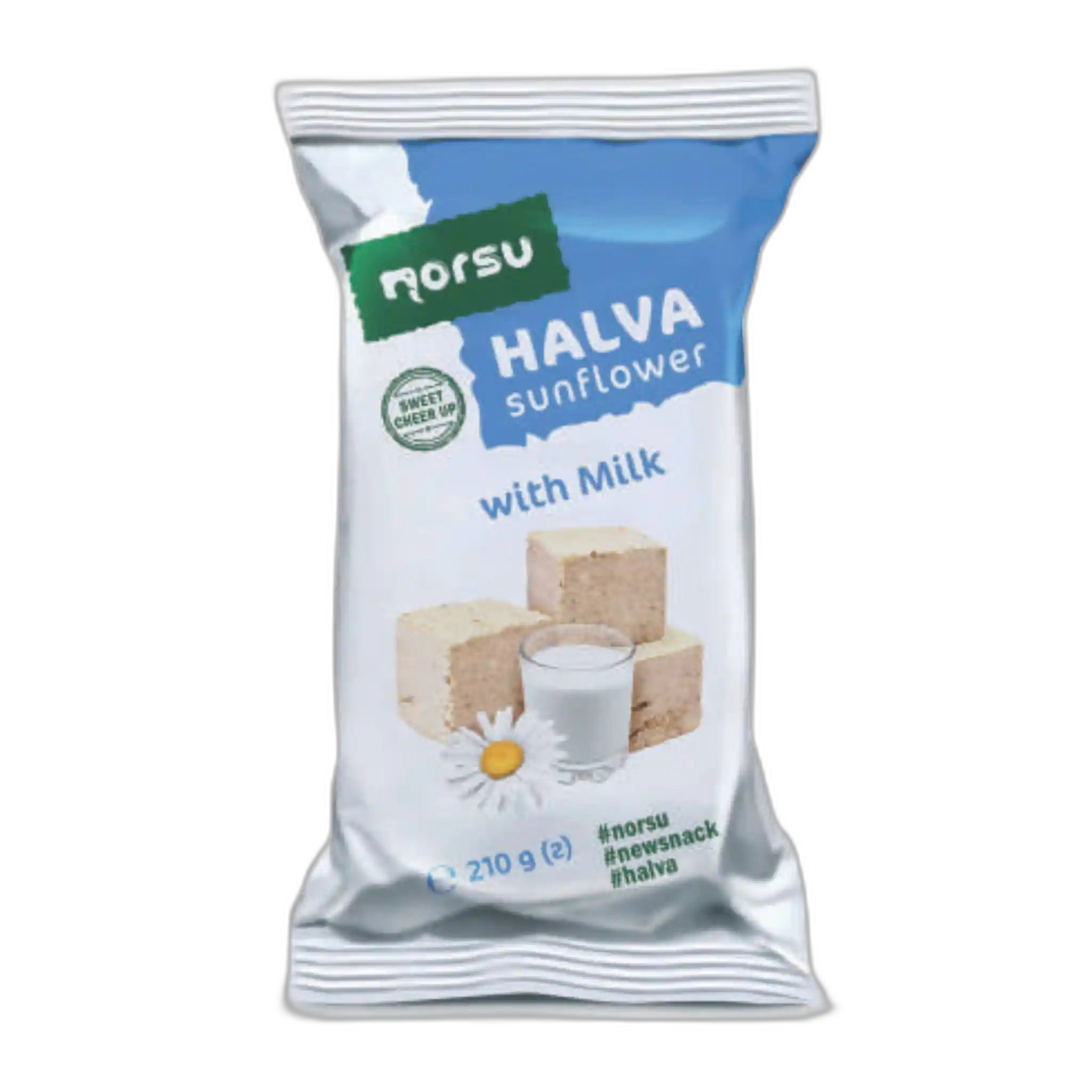 ES Norsu Halva slunečnicová mléčná, 210 g/20 ks