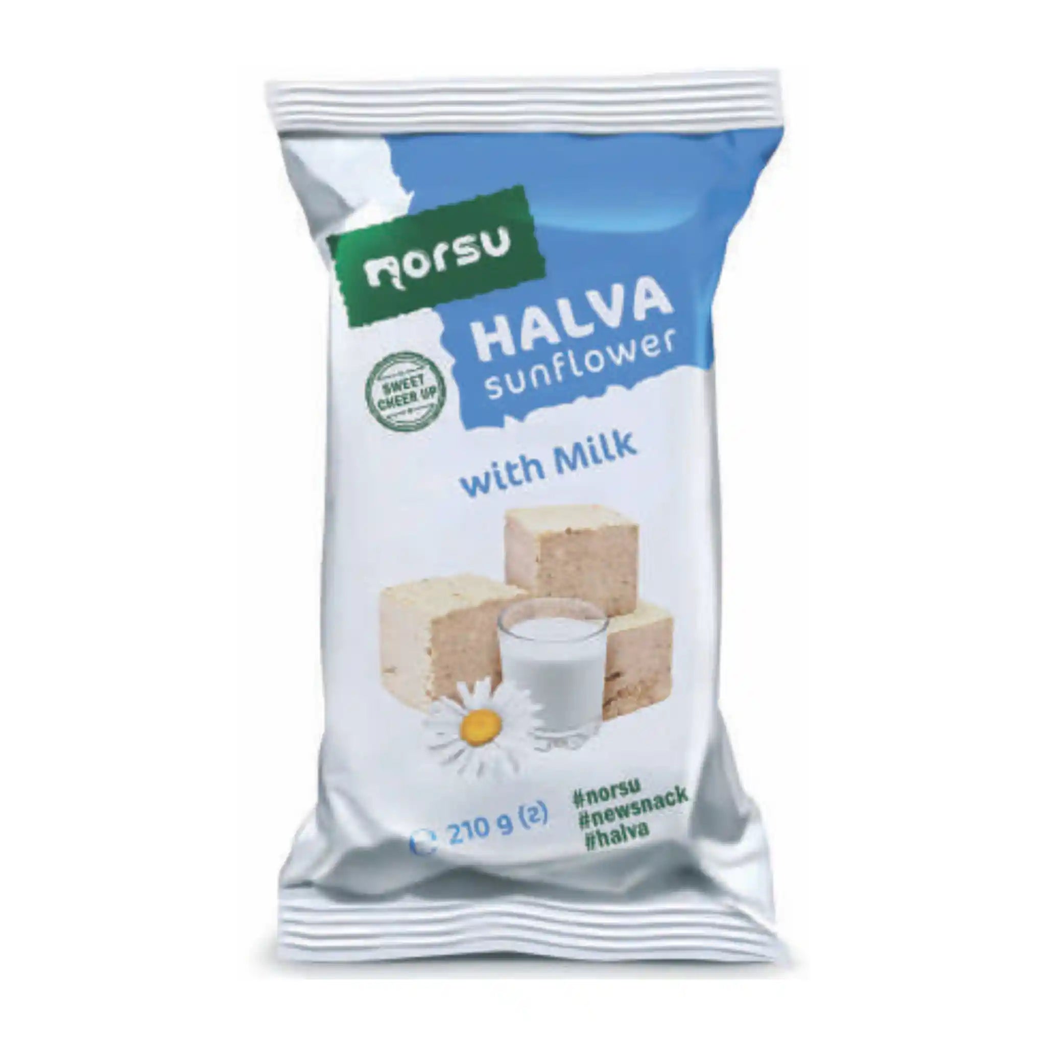 ES Norsu Halva slunečnicová mléčná, 210 g/20 ks