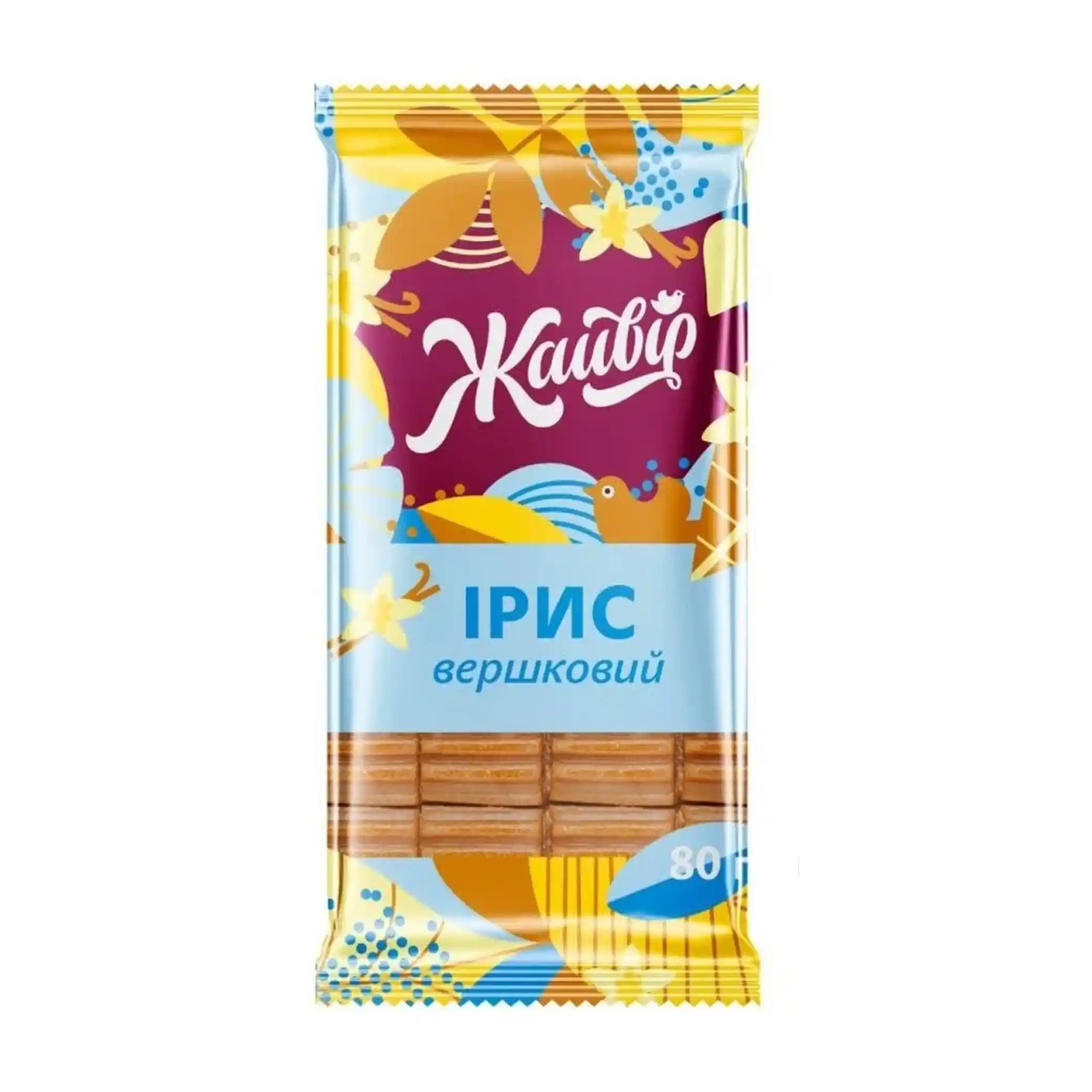 Jaivir Iris polotvrdý „Smetanový“ 80g/22ks