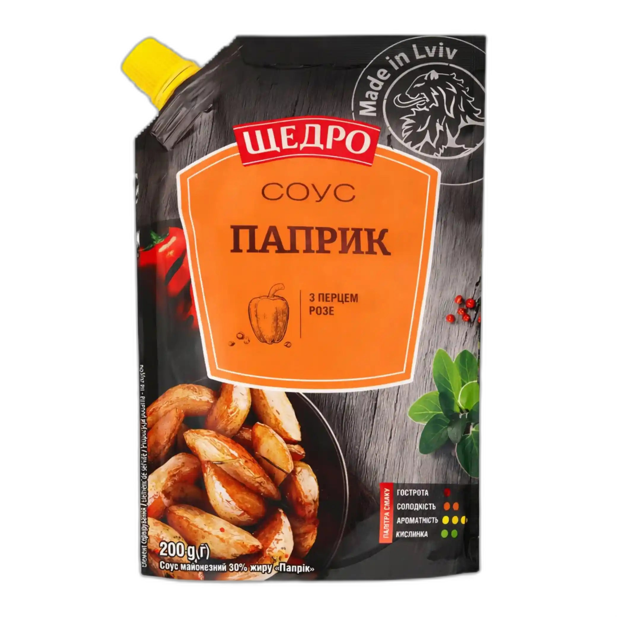 Schedro Omáčka "Paprik" 30%, 200g/26ks