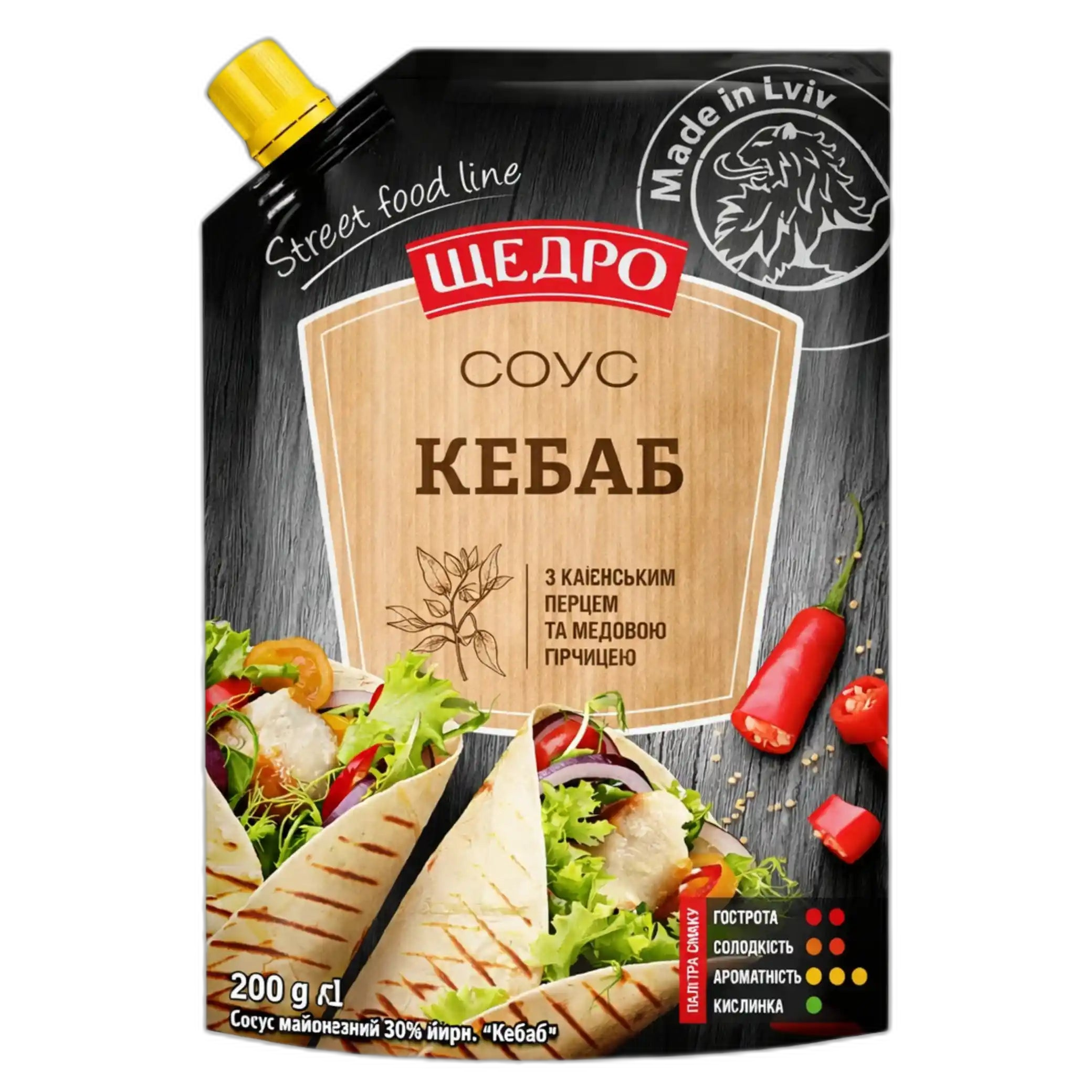 Schedro Omáčka "Kebab", 180g/28ks