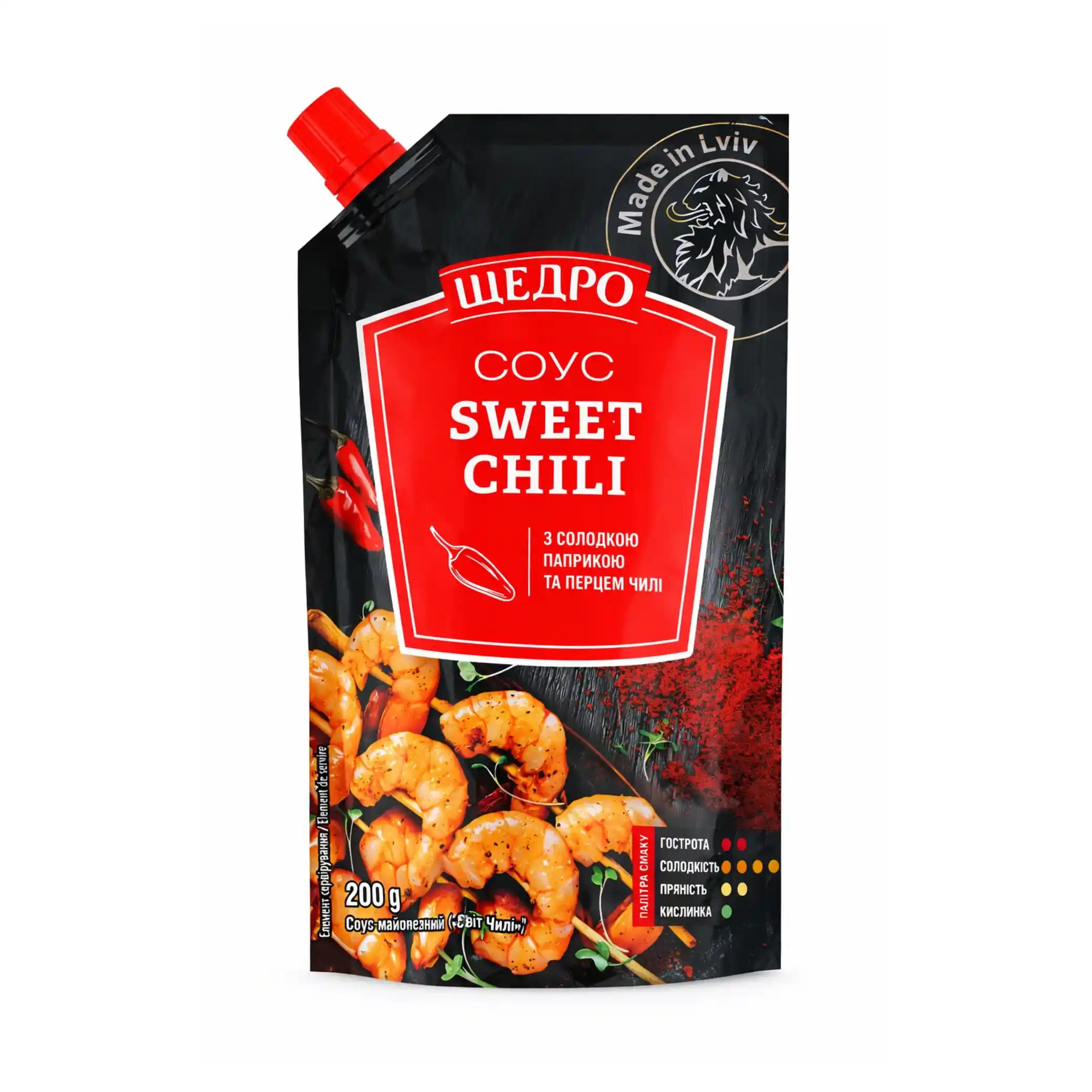Schedro Omáčka "Sweet Chili", 200g/26ks