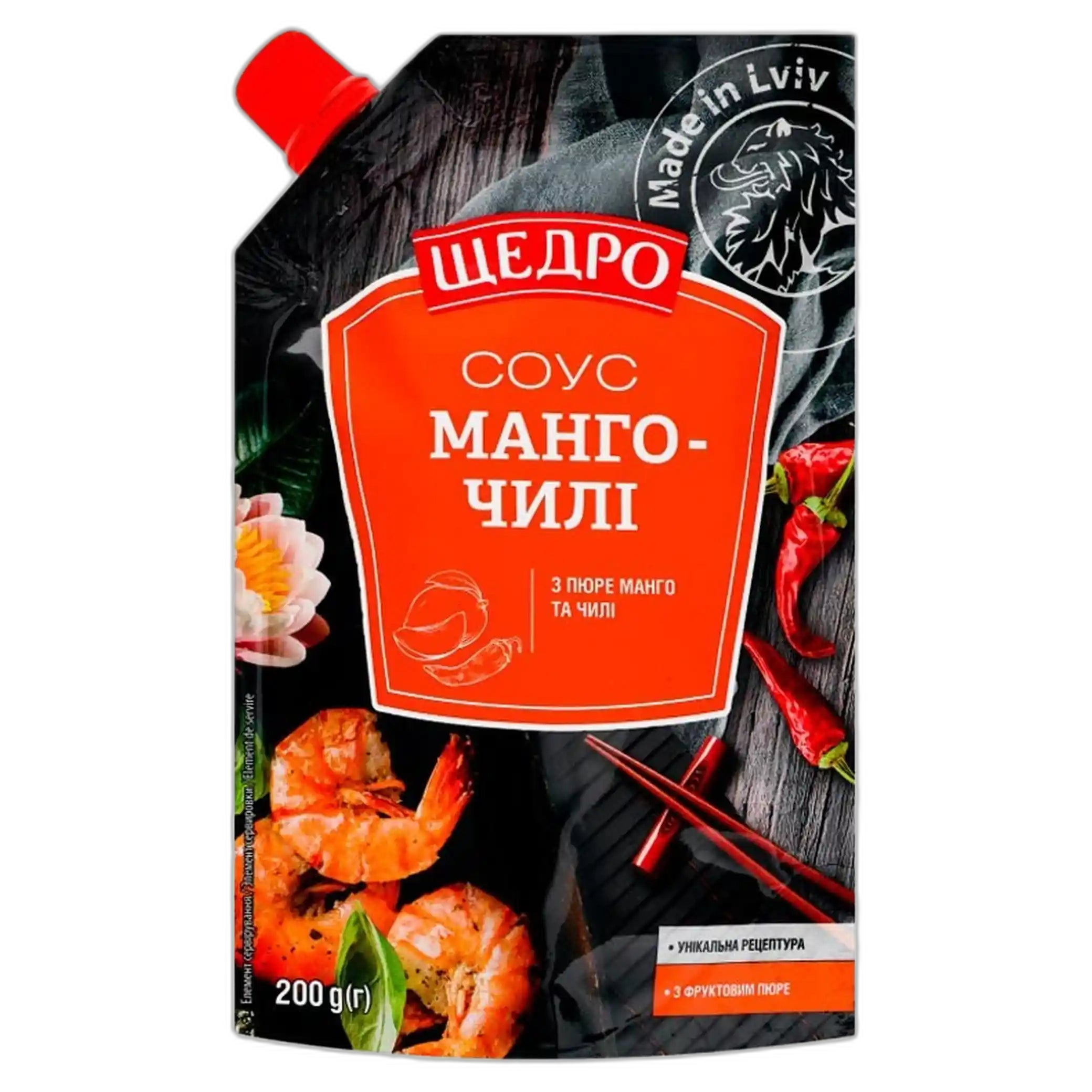 Schedro Omáčka "Mango-chili", 200g/26ks