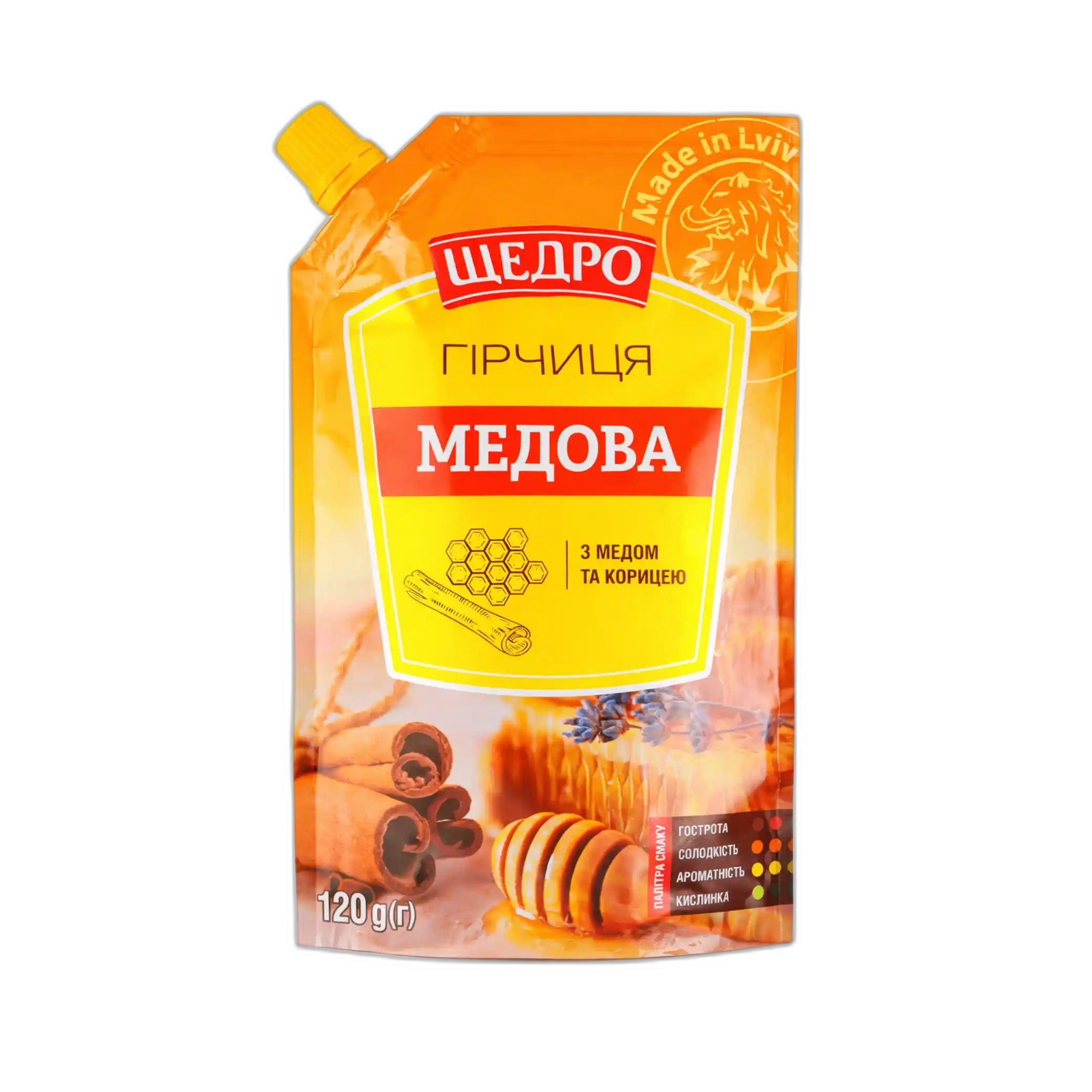 Schedro Hořčice „Medová“, 120g/30ks