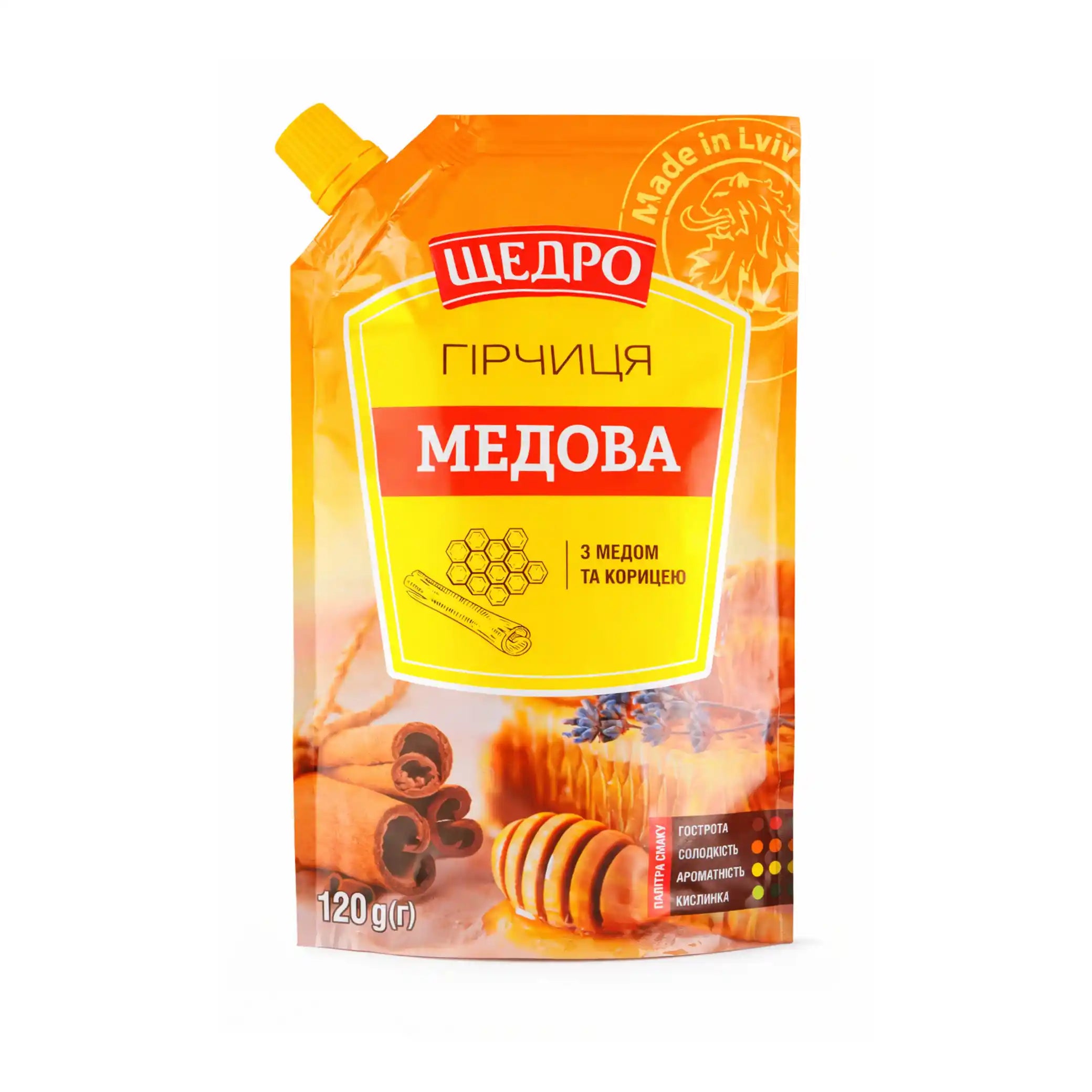 Schedro Hořčice „Medová“, 120g/30ks