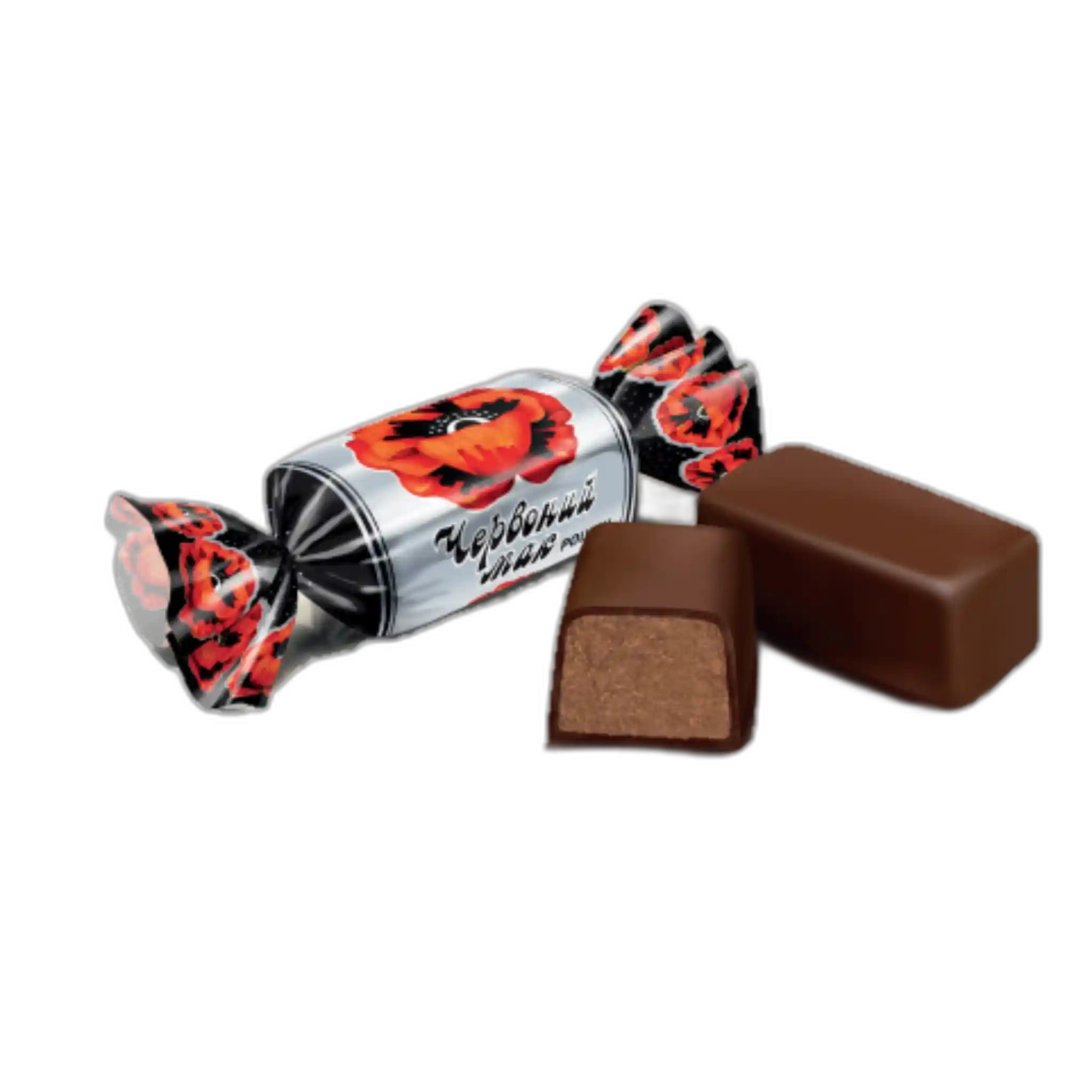 Roshen Bonbóny "Červený mák", 1kg/7ks