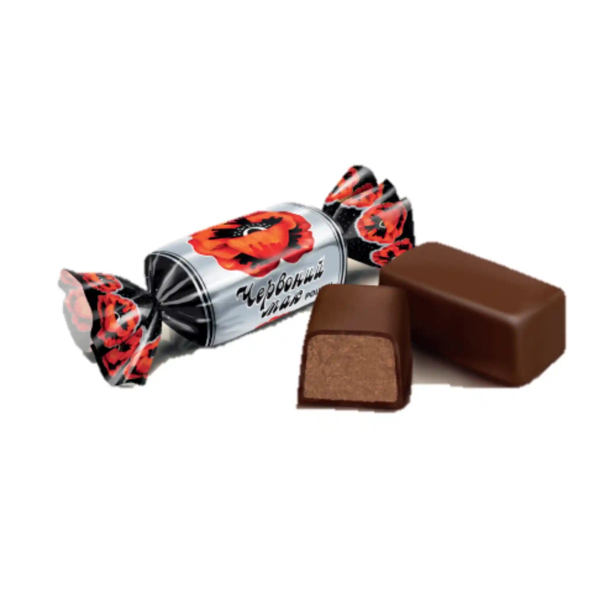 Roshen Bonbóny "Červený mák", 1kg/7ks