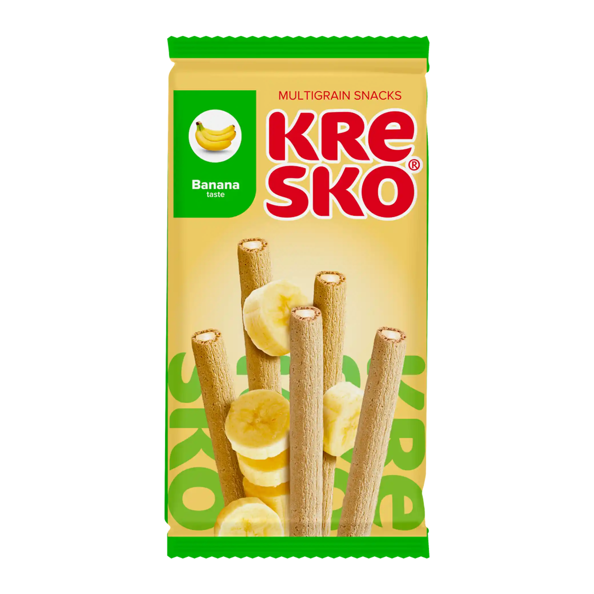 ABK Vícezrnné křehké tyčinky „Kresko“ s banánovou příchutí, 140 g/24ks