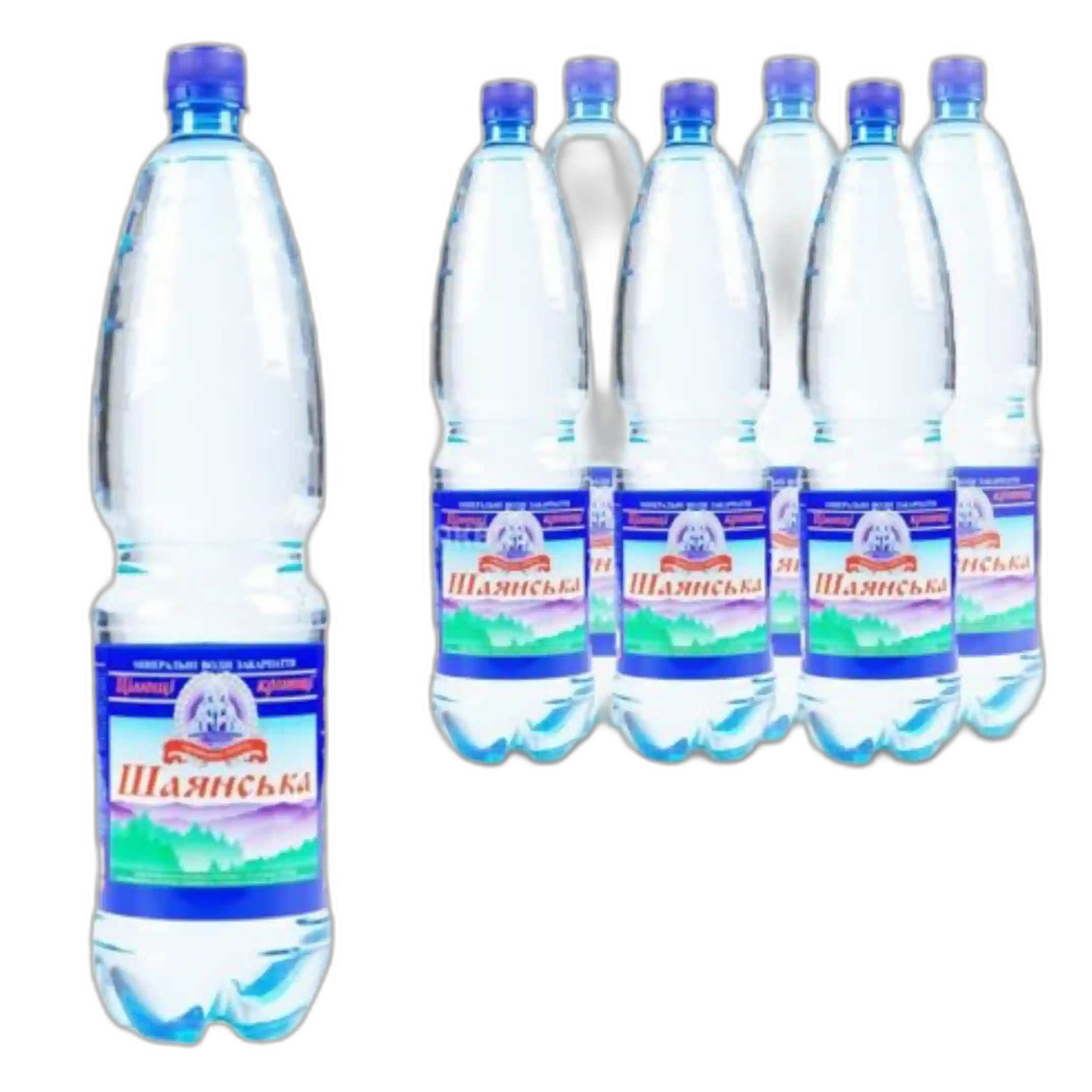 Šajanská Minerální vodá perlivá, 1,5l/6ks