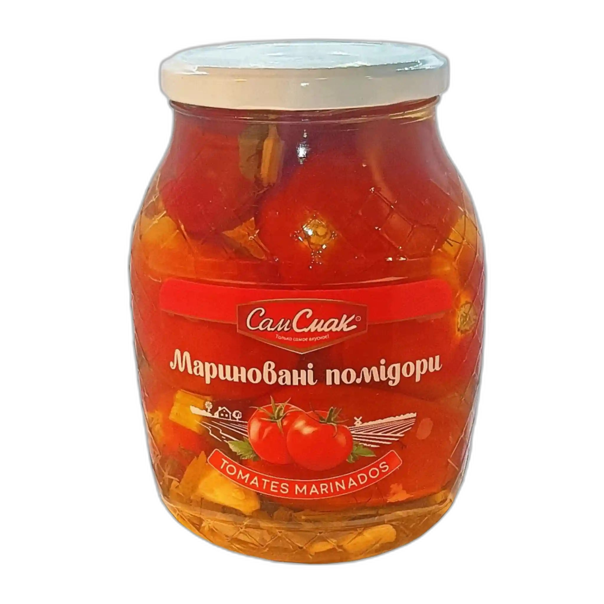 TM Sam Smak Marinované rajčata, 840g/8ks