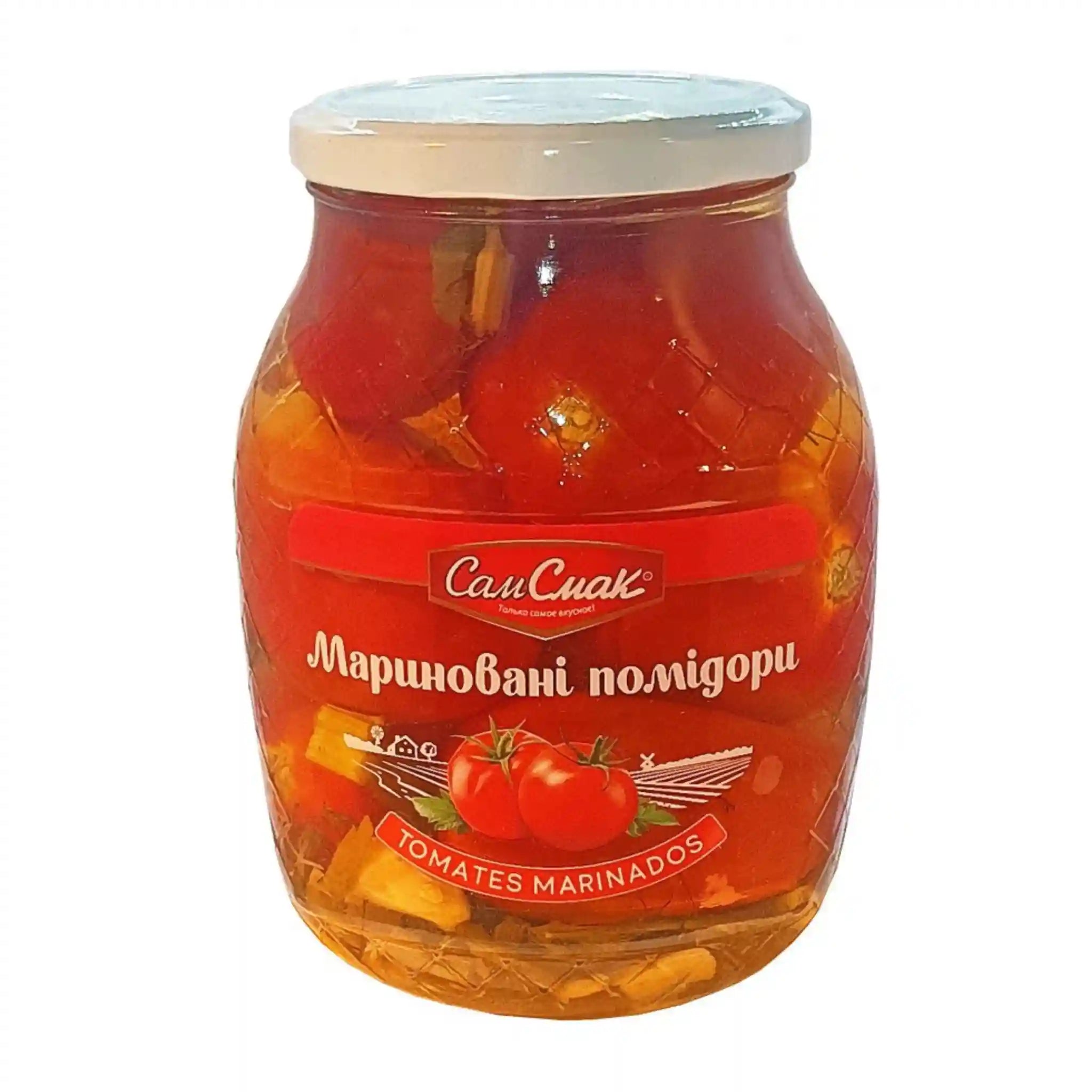 TM Sam Smak Marinované rajčata, 840g/8ks