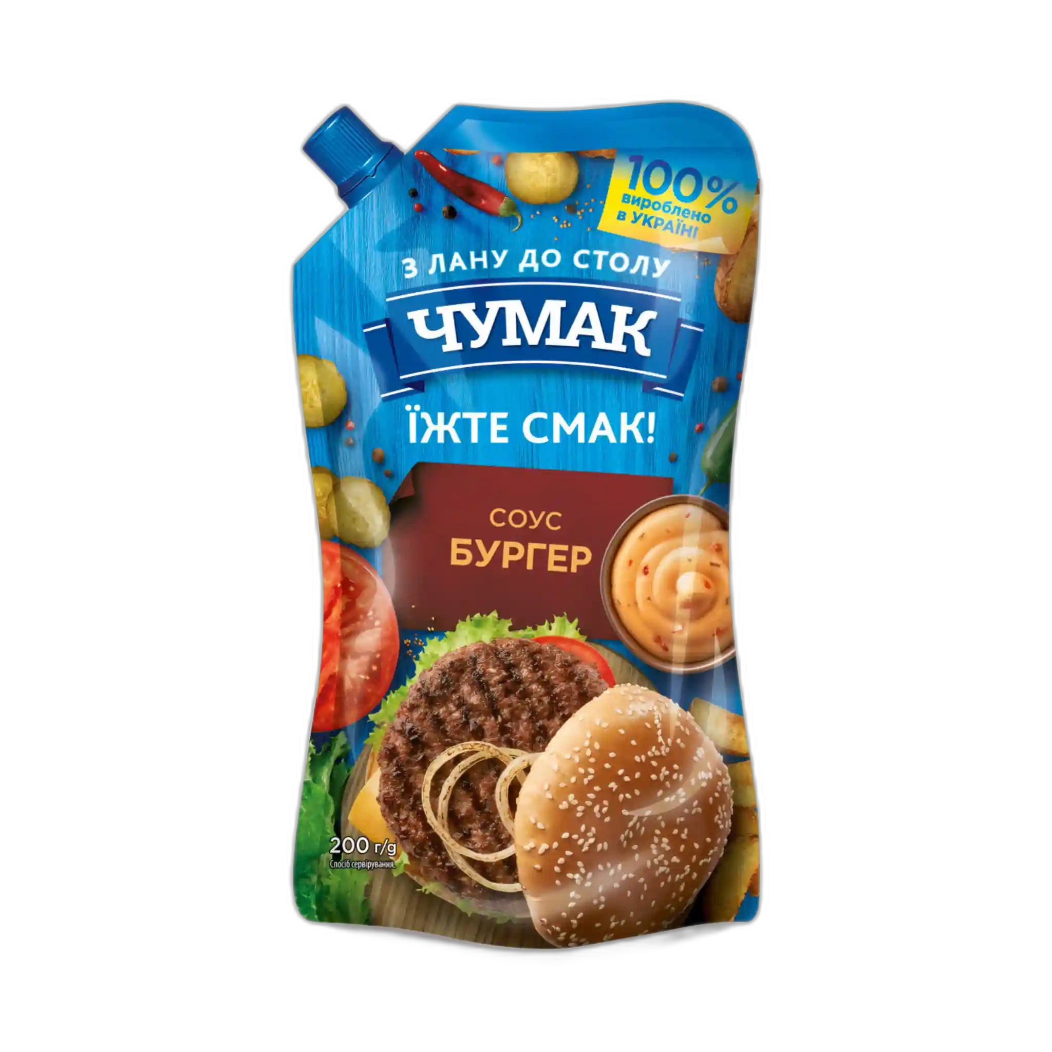 Čumak Omáčka "Burger", 200g/36ks
