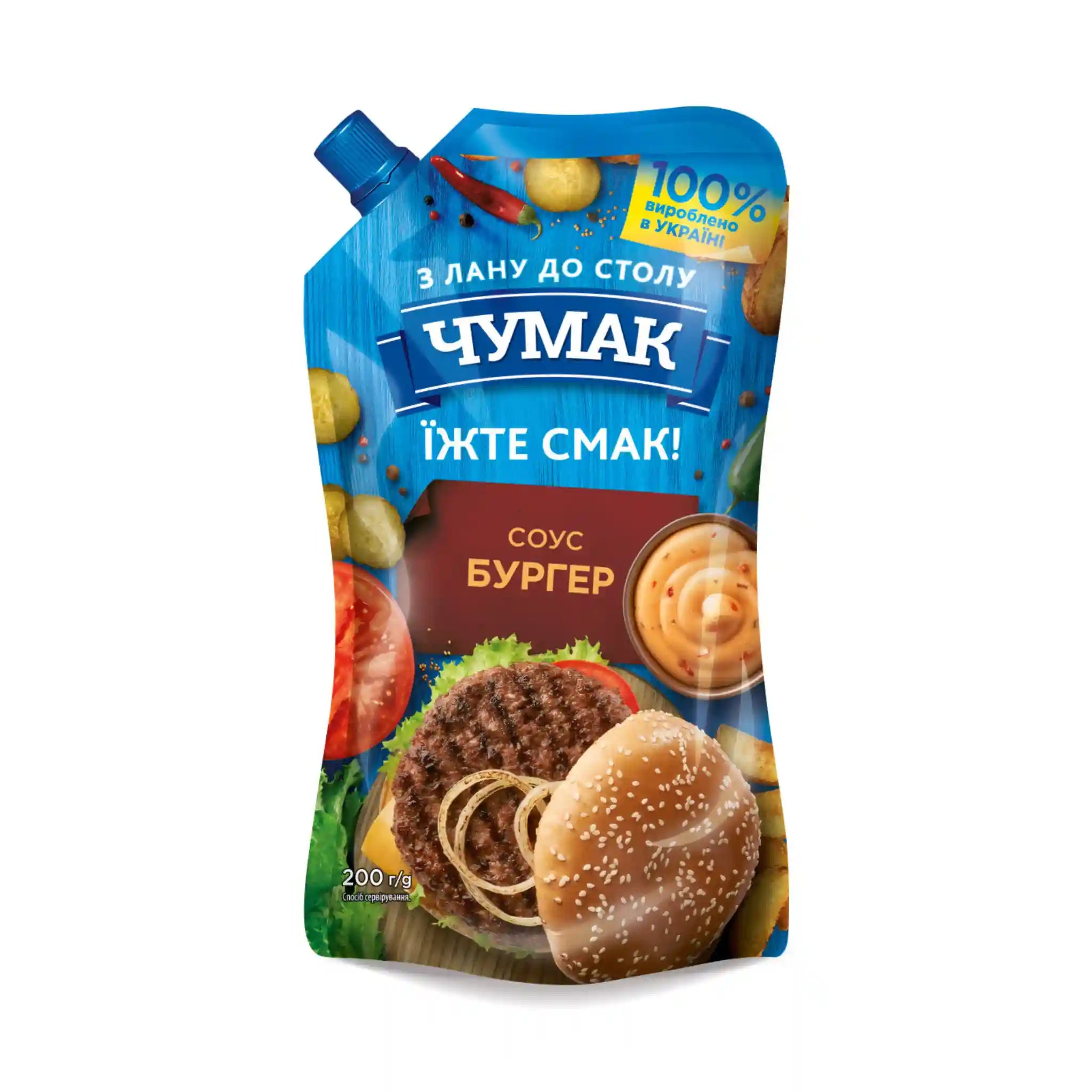 Čumak Omáčka "Burger", 200g/36ks