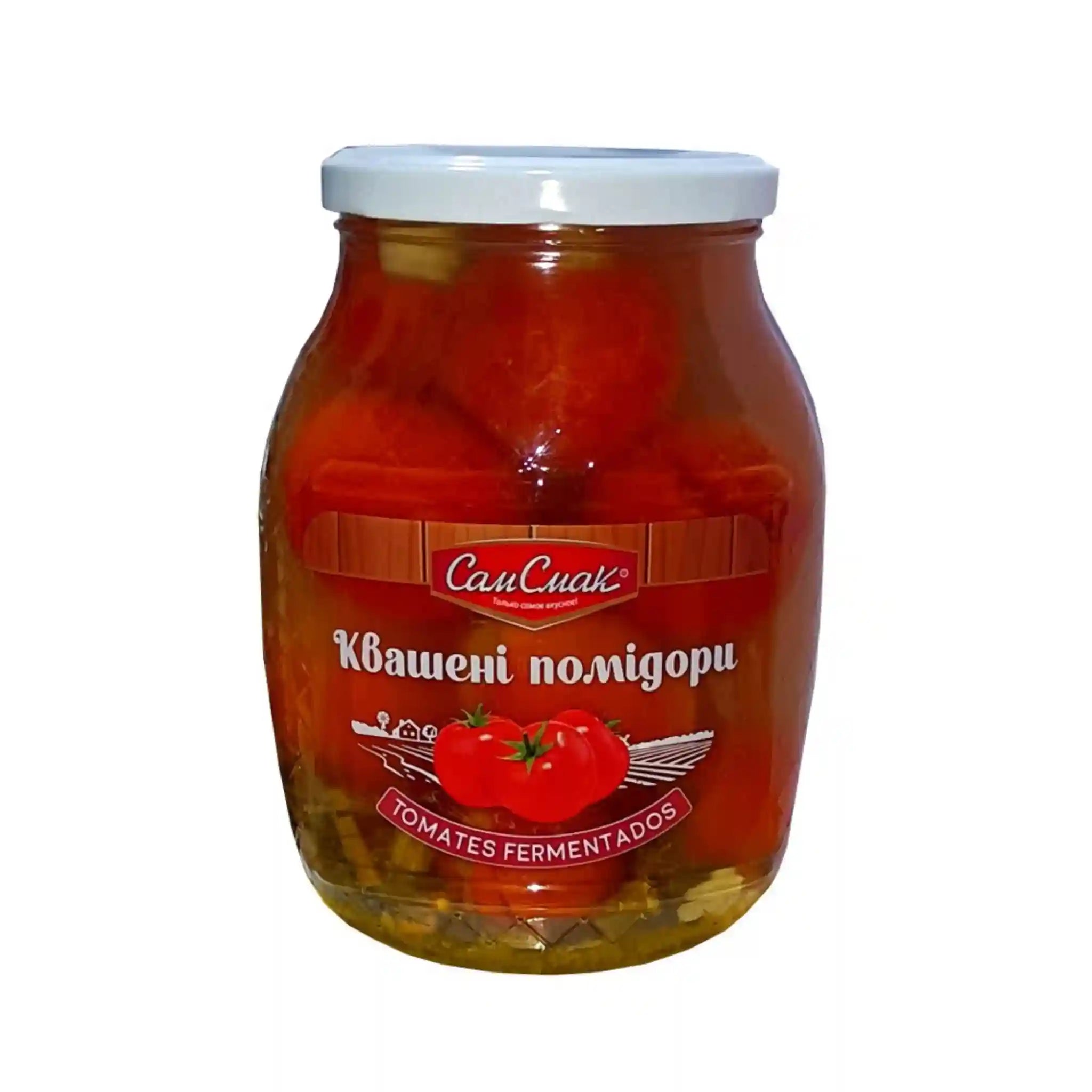 TM Sam Smak Kysaná rajčata, 840g/8ks