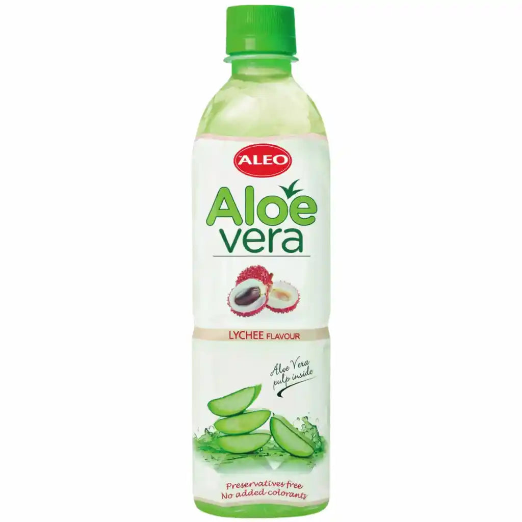 Nápoj z aloe vera ALEO, liči, 0,5 l/24ks