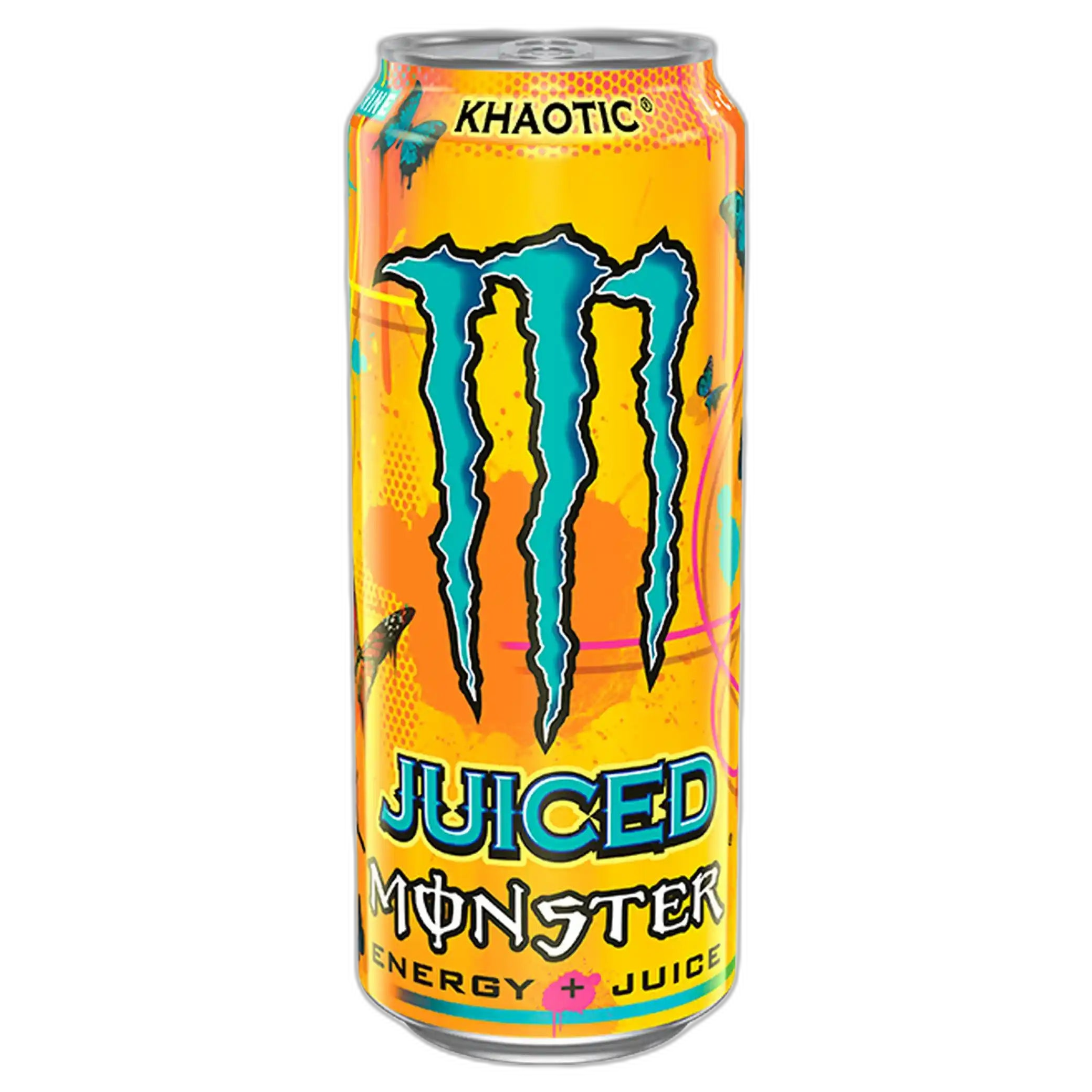 Monster Juiced Khaotic RO plech, 0,5l/12ks