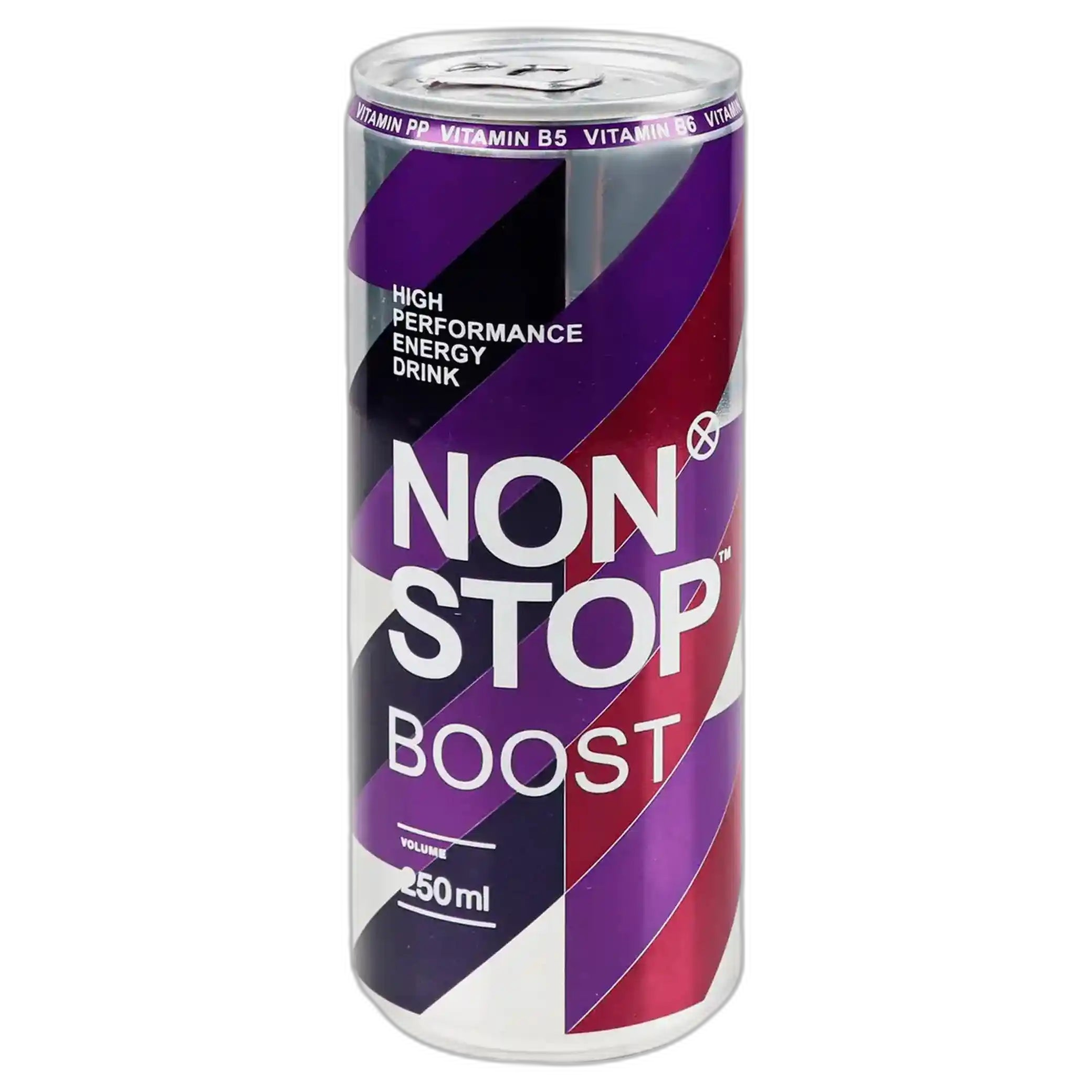Non Stop BOOST original energetický nealko nápoj  0,25 L plech/24ks